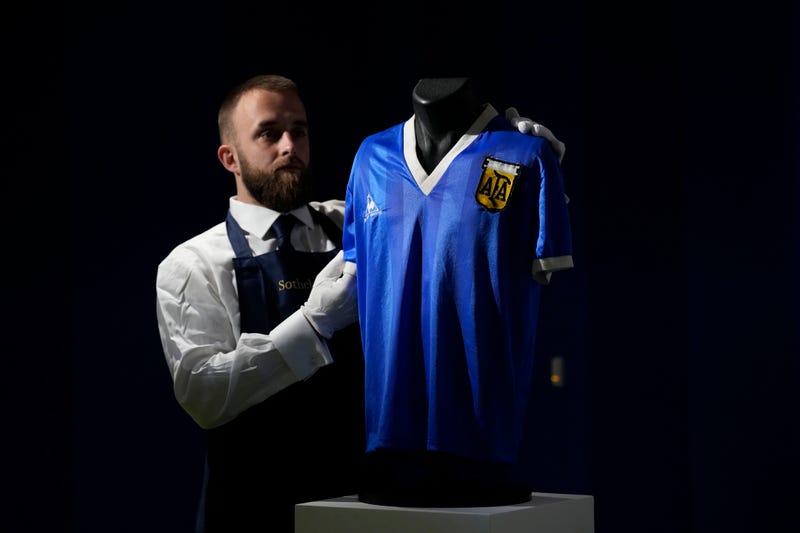 Britain Maradona's Shirt