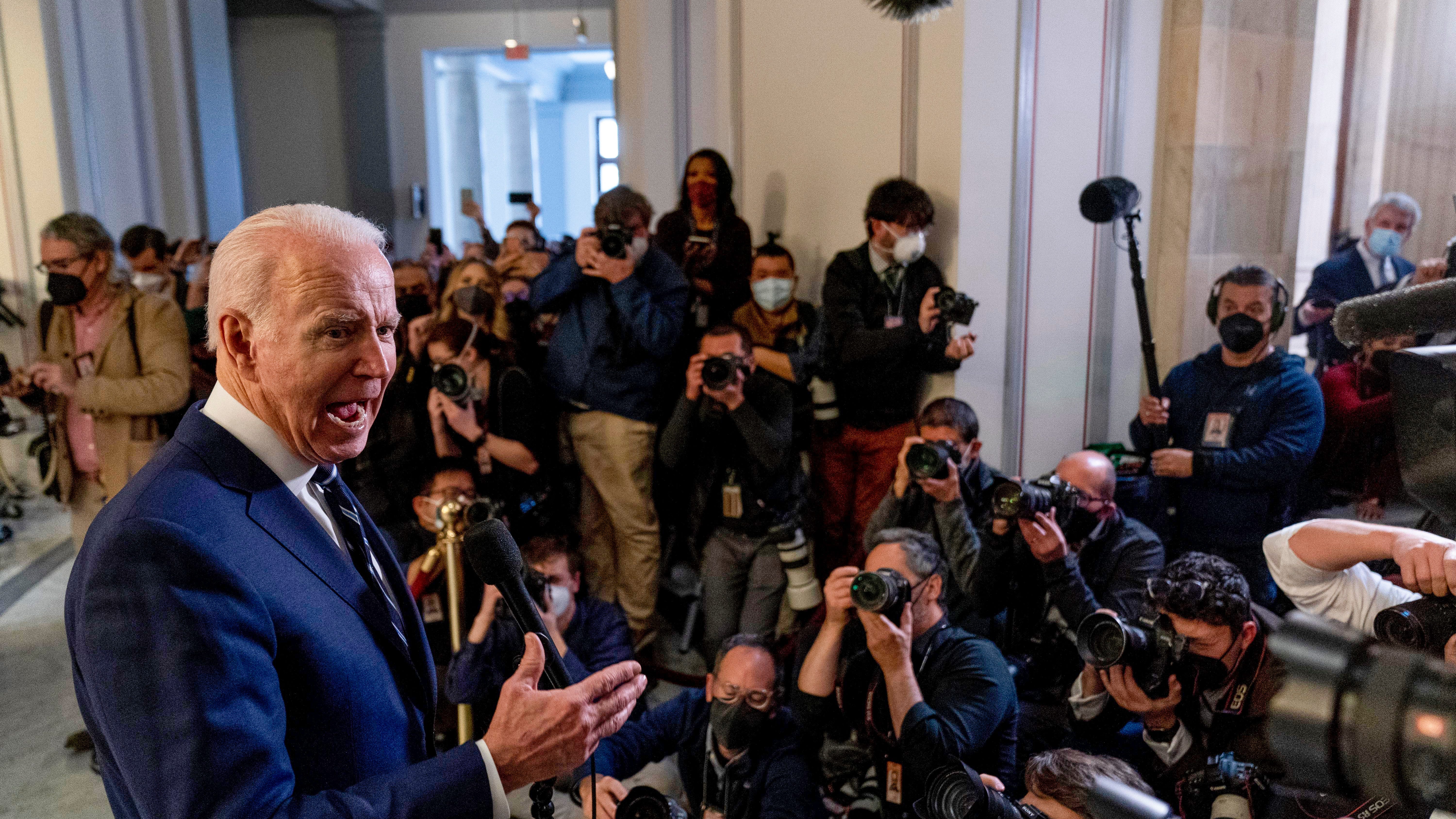 Biden all but concedes defeat on voting, election bills