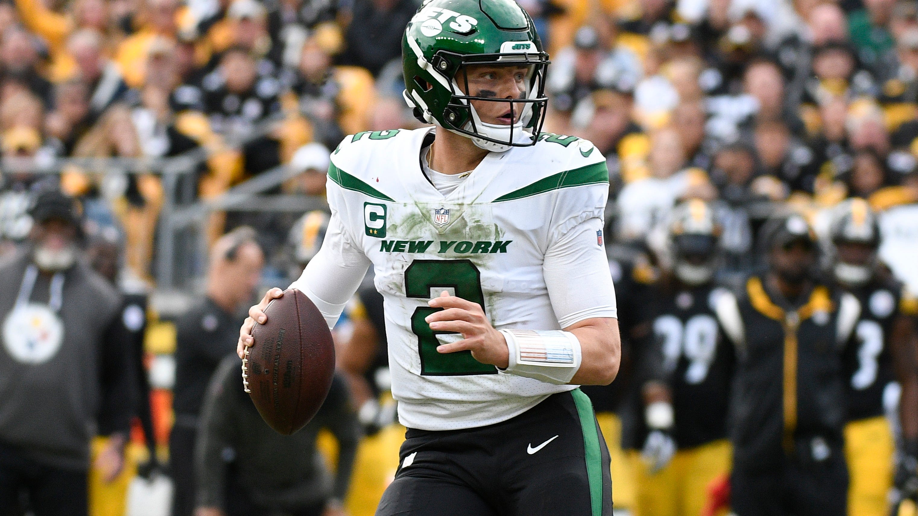 Wilson rallies Jets past Pickett, Steelers 24-20
