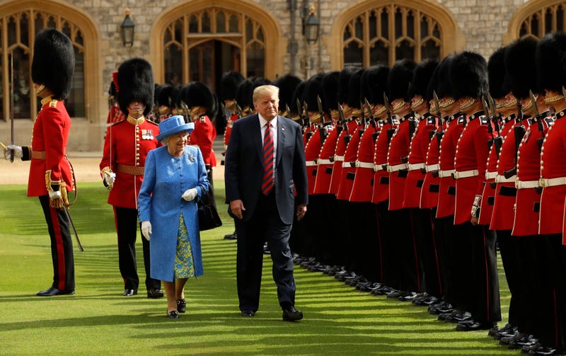 Trump Britain Royal Gaffes