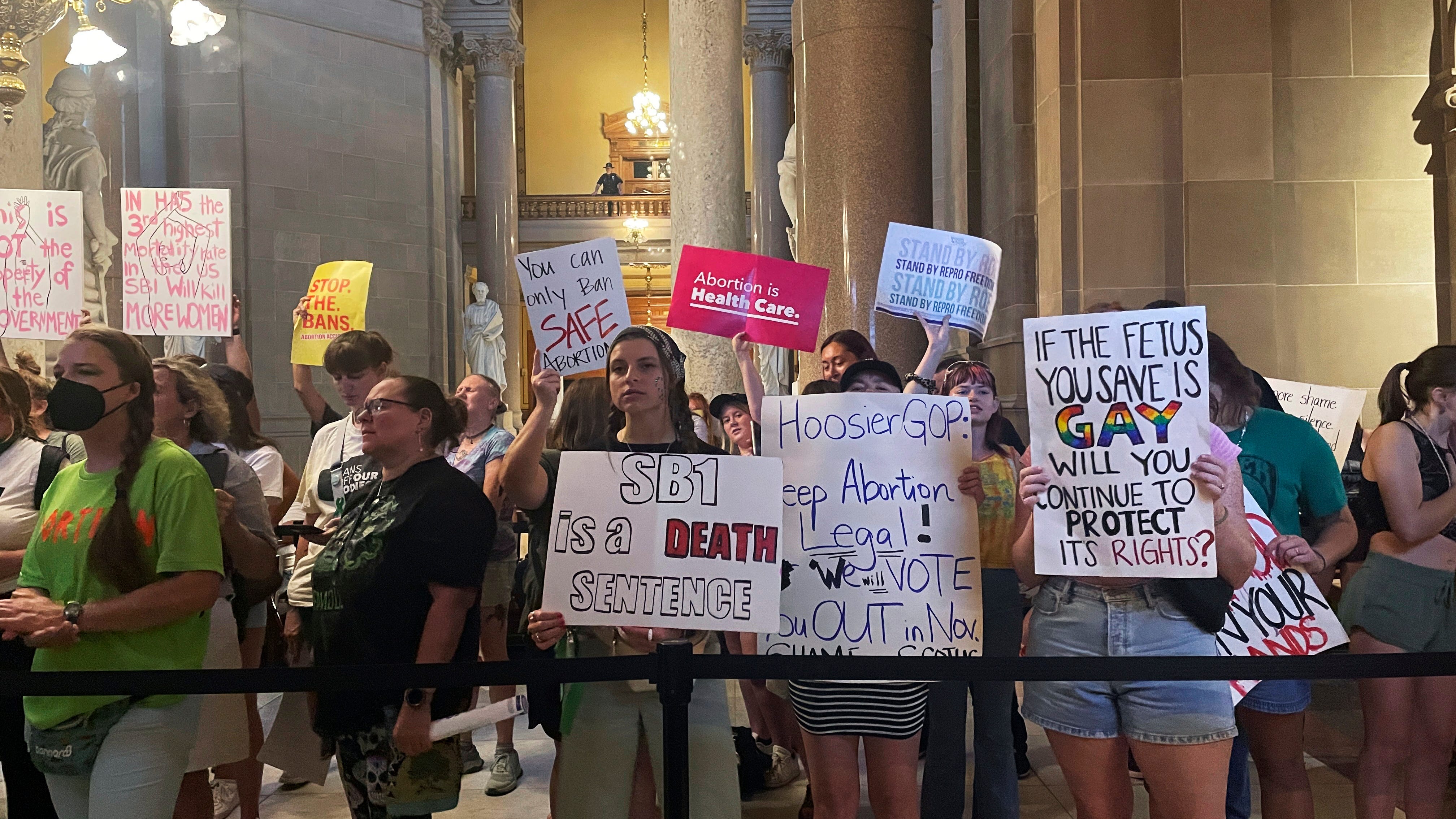 Indiana Supreme Court keeps state abortion ban on hold