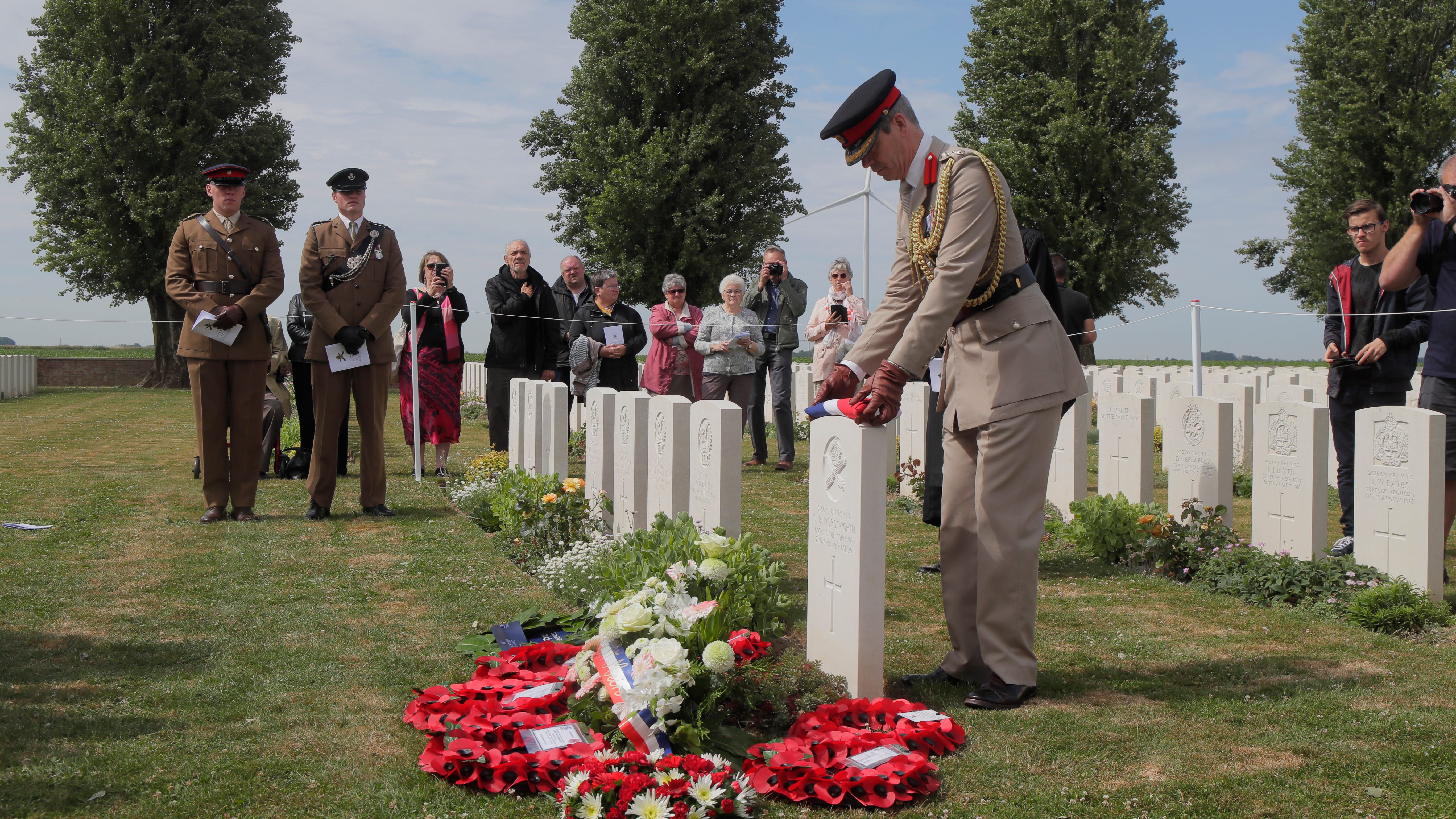 Unknown soldier no more: World War I gravestone gets a name