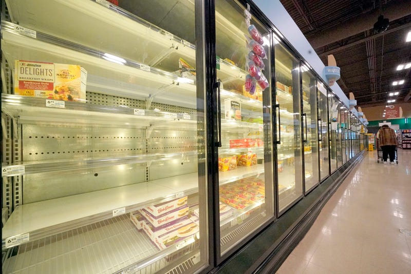 Virus Outbreak Groceries