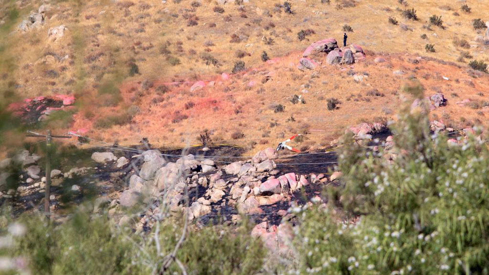 Firefighting helicopters collide over Southern California desert, killing 3 in crash