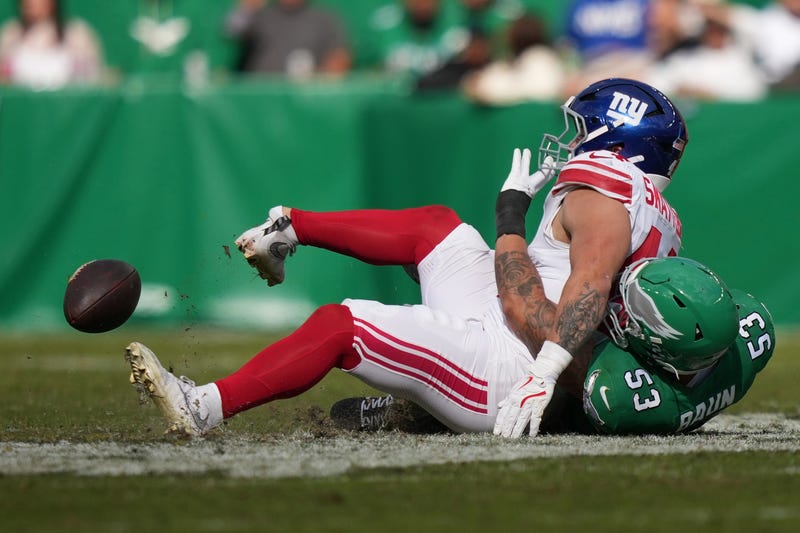 APTOPIX Giants Eagles Football
