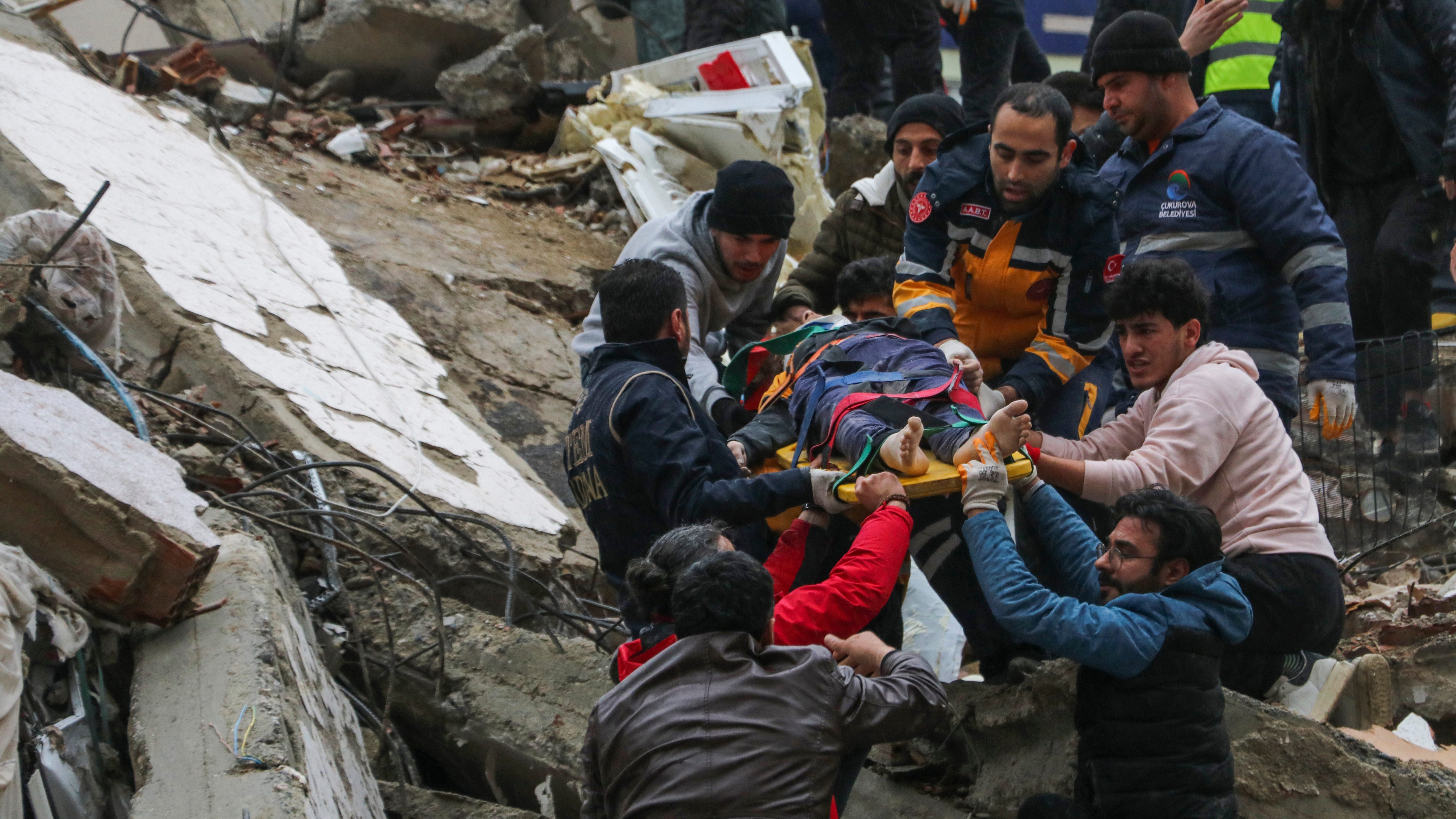 Powerful quake rocks Turkey and Syria, kills more than 1,500