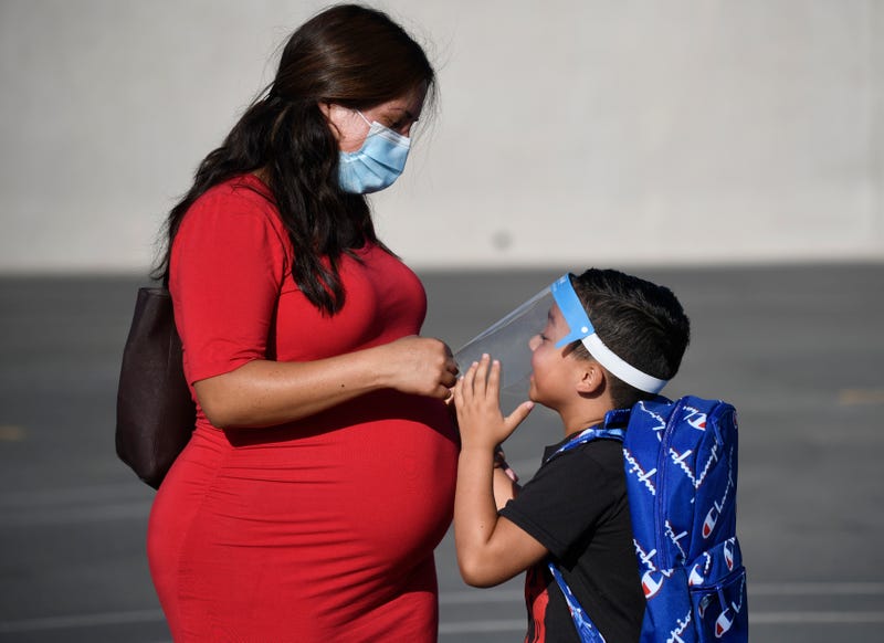 Virus Outbreak California Schools Parents