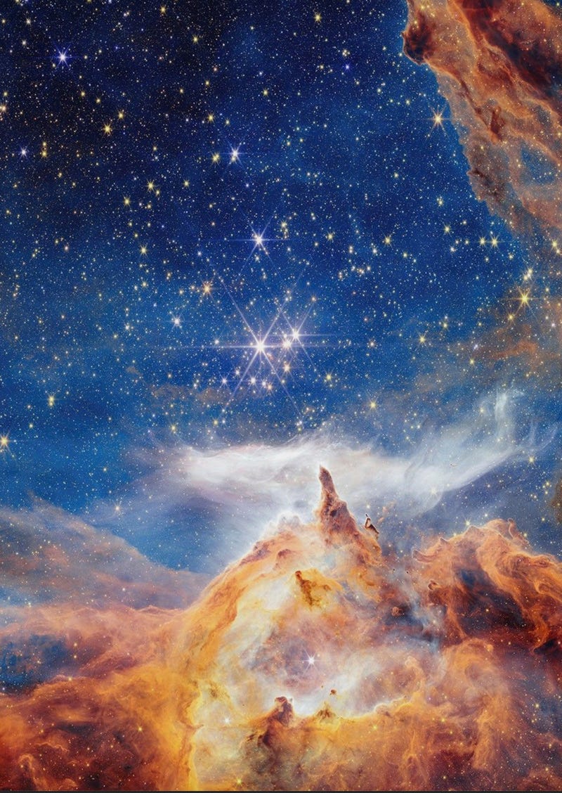 Space Telescope-Newborn Stars
