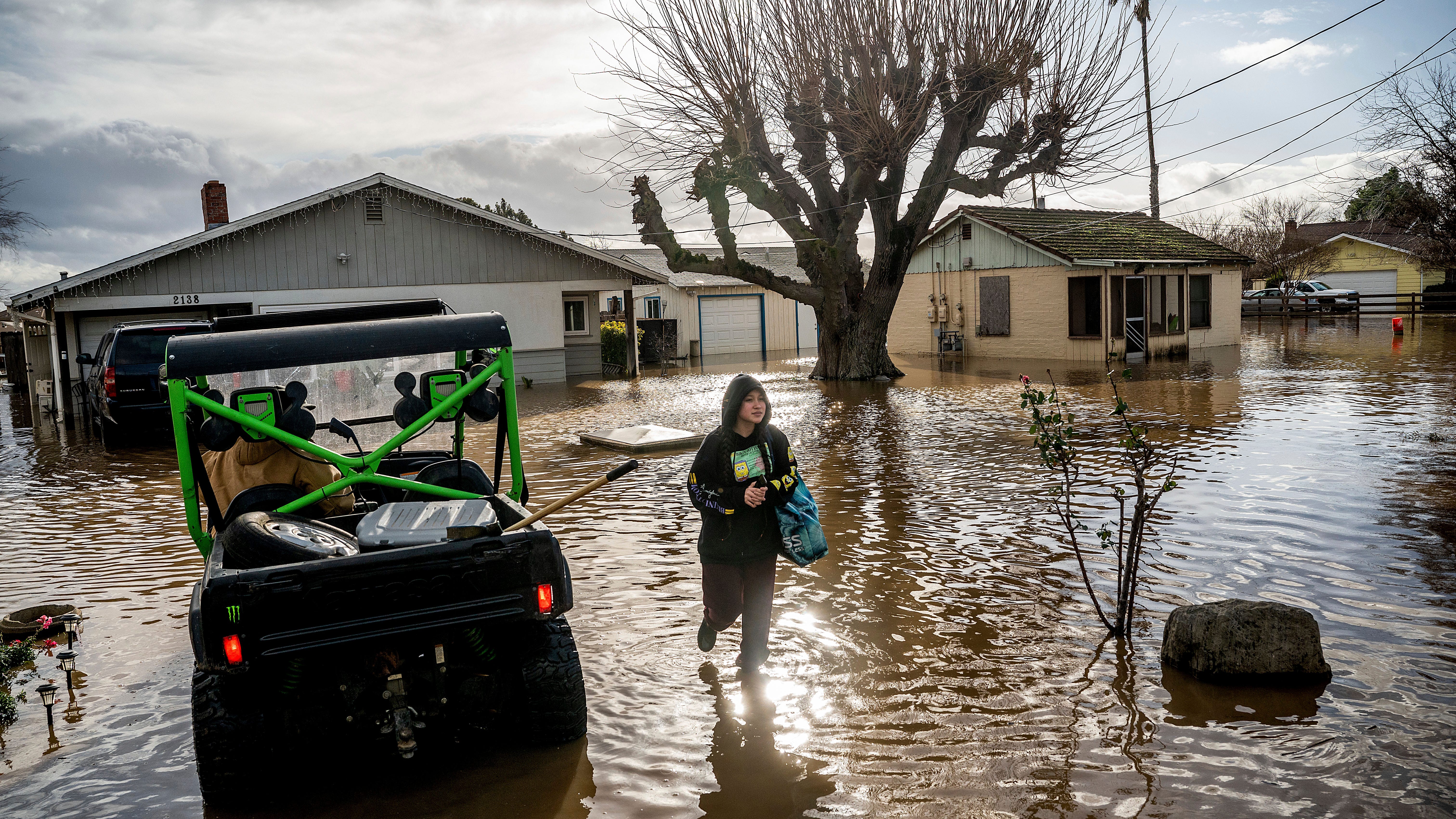 In soaked California, few homeowners have flood insurance