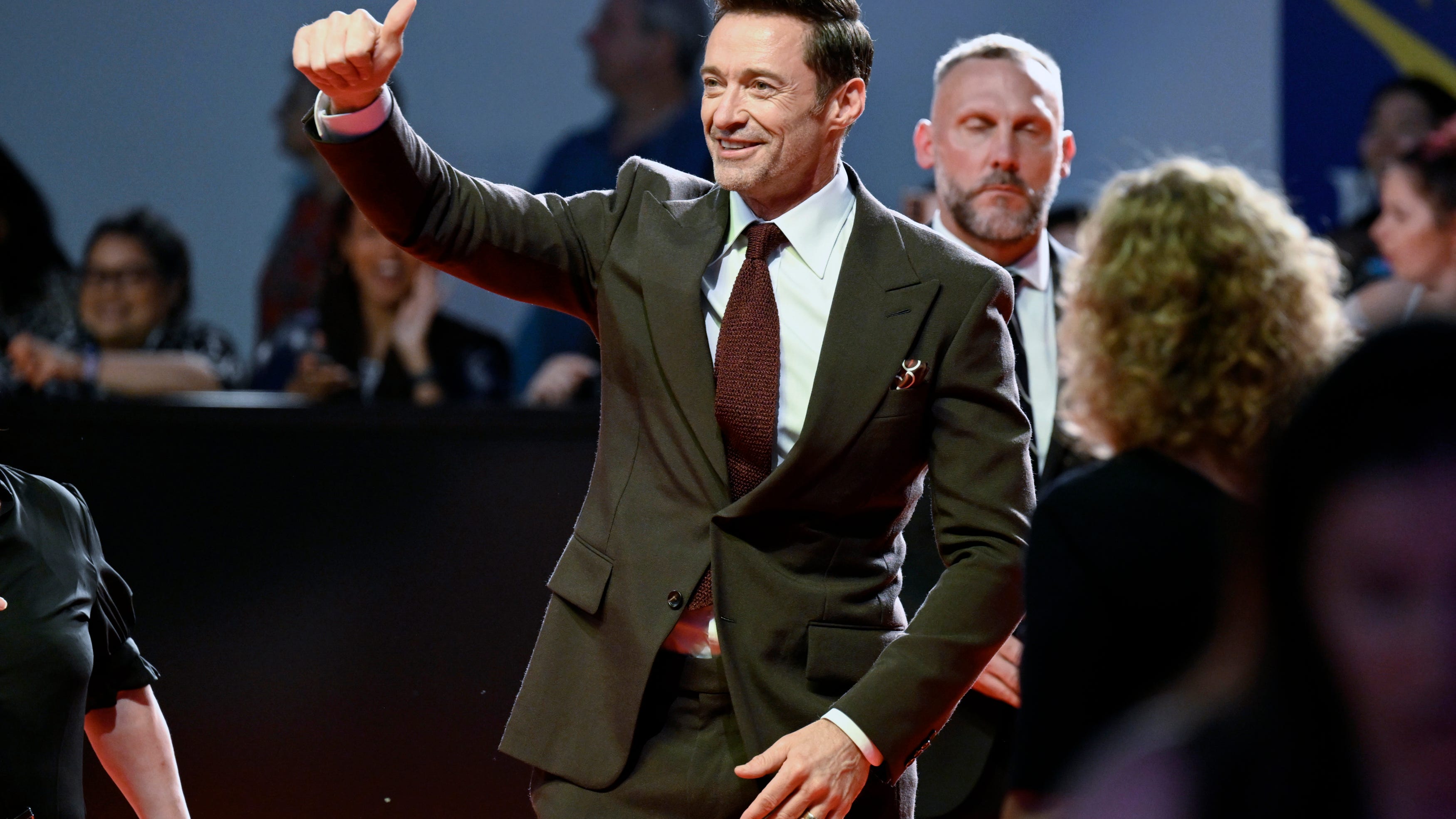 Hugh Jackman eyes the end of the 'The Music Man' on Broadway