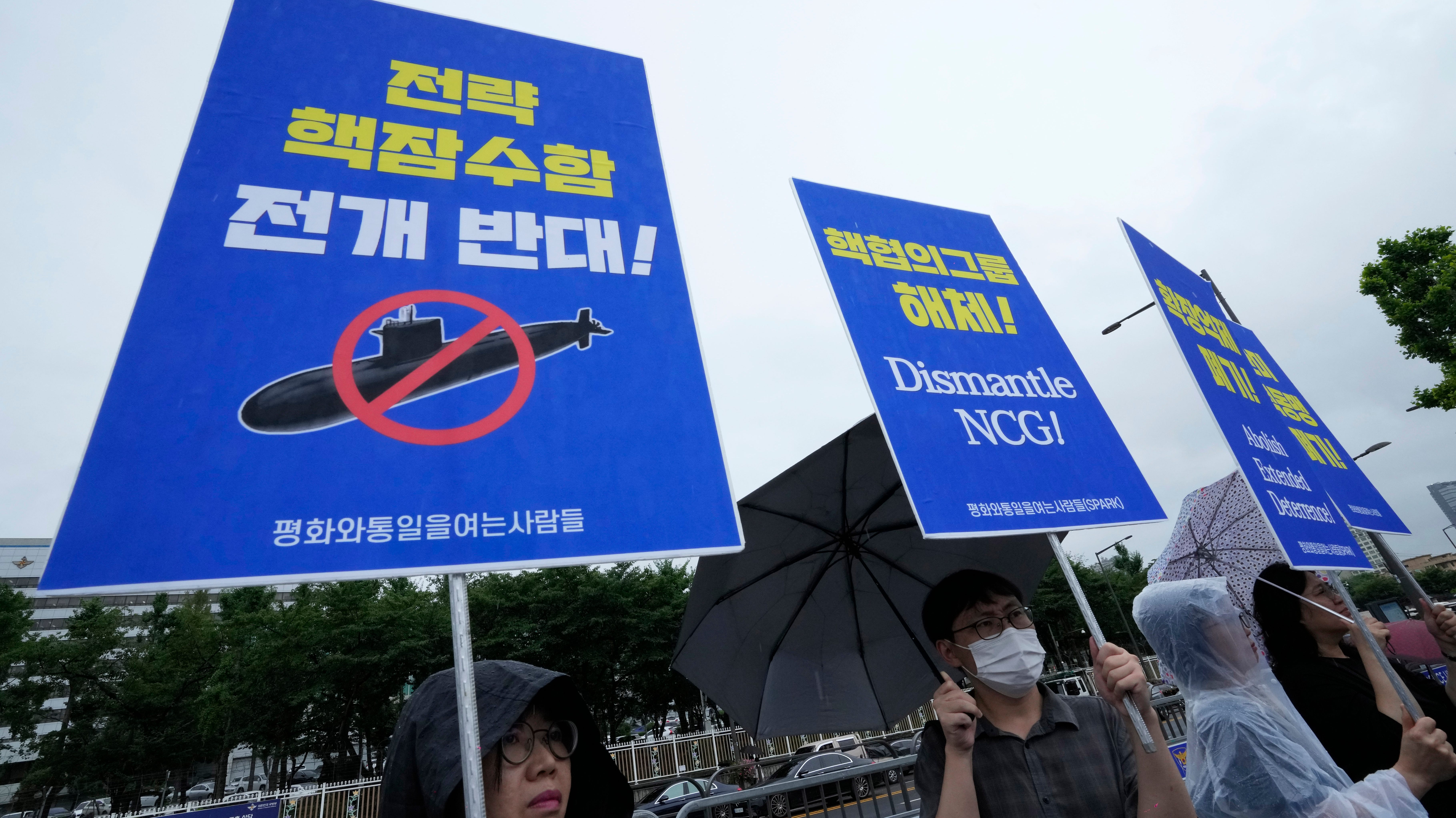US deploys nuclear-armed submarine to South Korea in show of force against North Korea