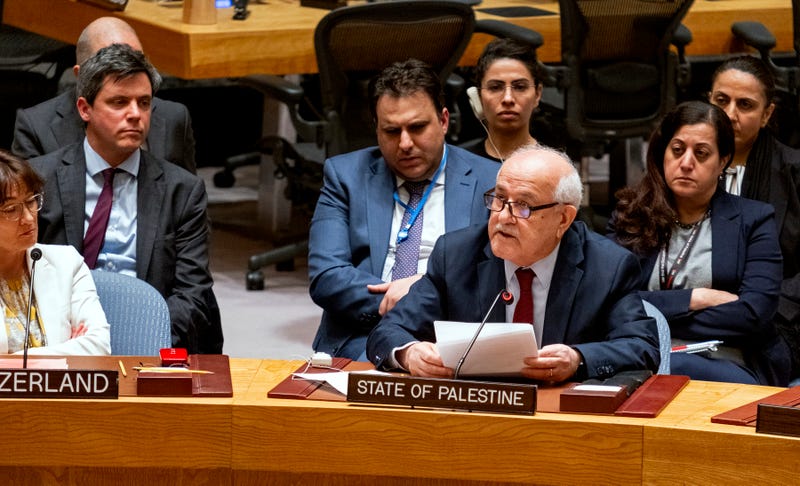Israel Palestinians UN Security Council