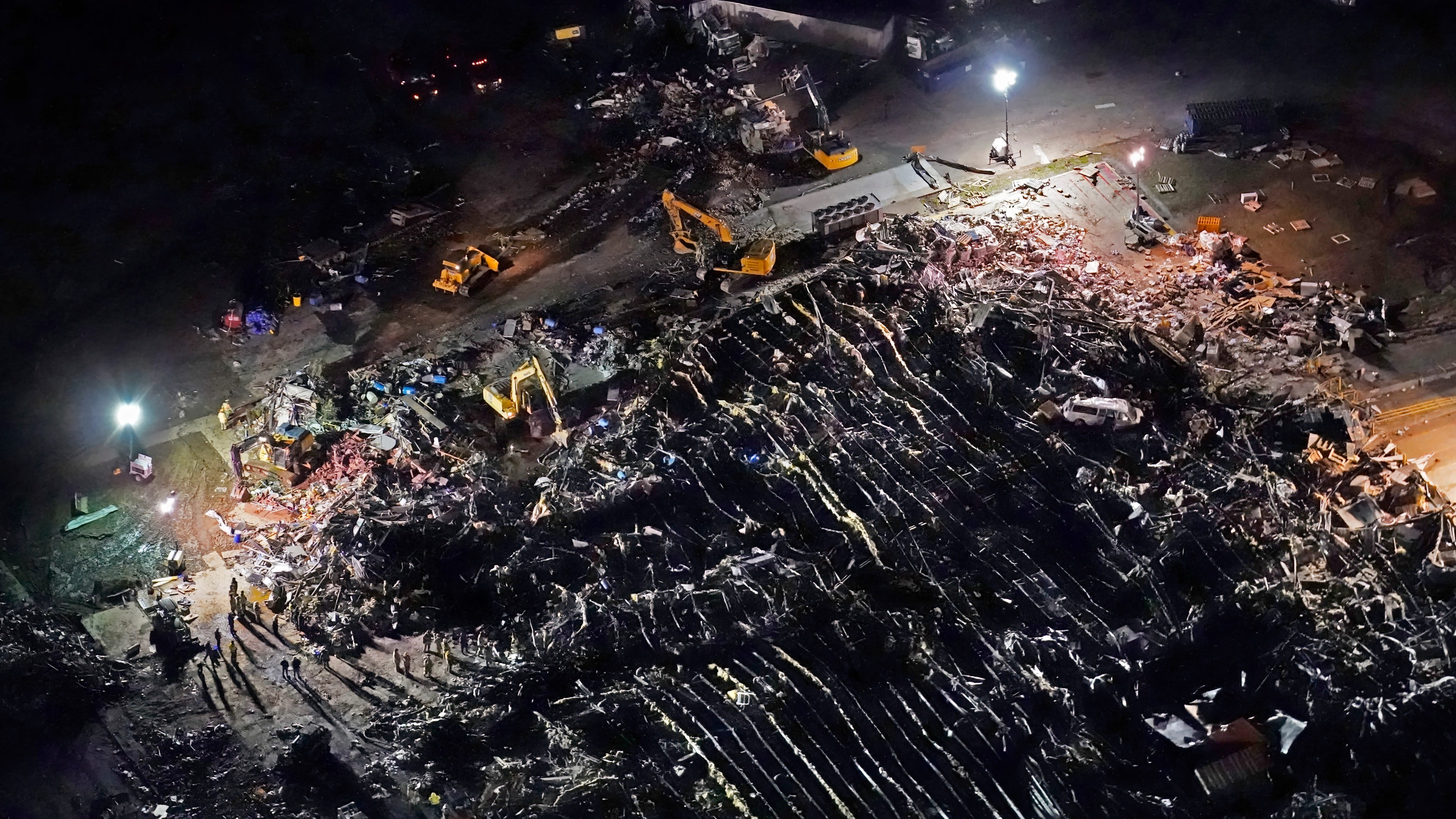 Kentucky hardest hit as storms leave dozens dead in 5 states