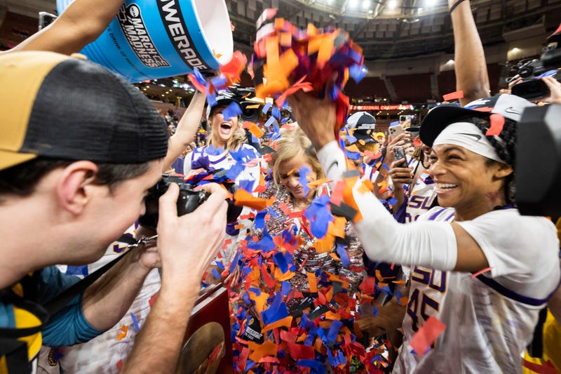 NCAA Miami LSU Basketball