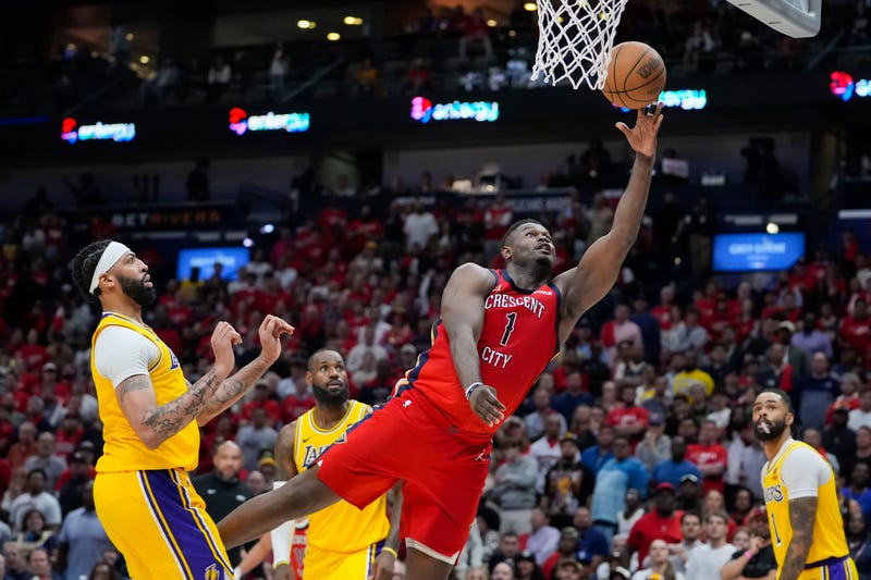 Lakers Pelicans Basketball