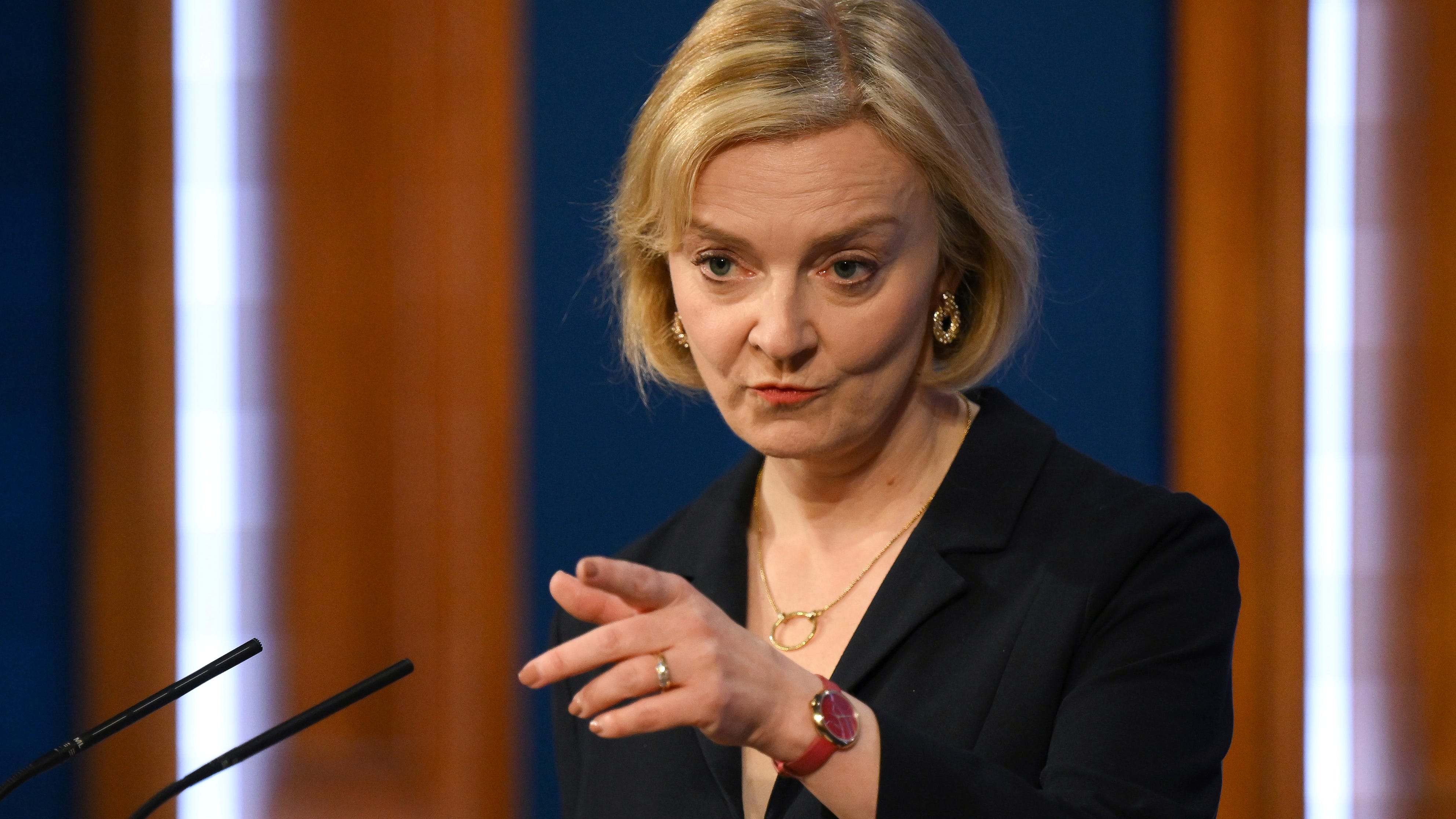 Liz Truss' waning power brings political plots, and jokes