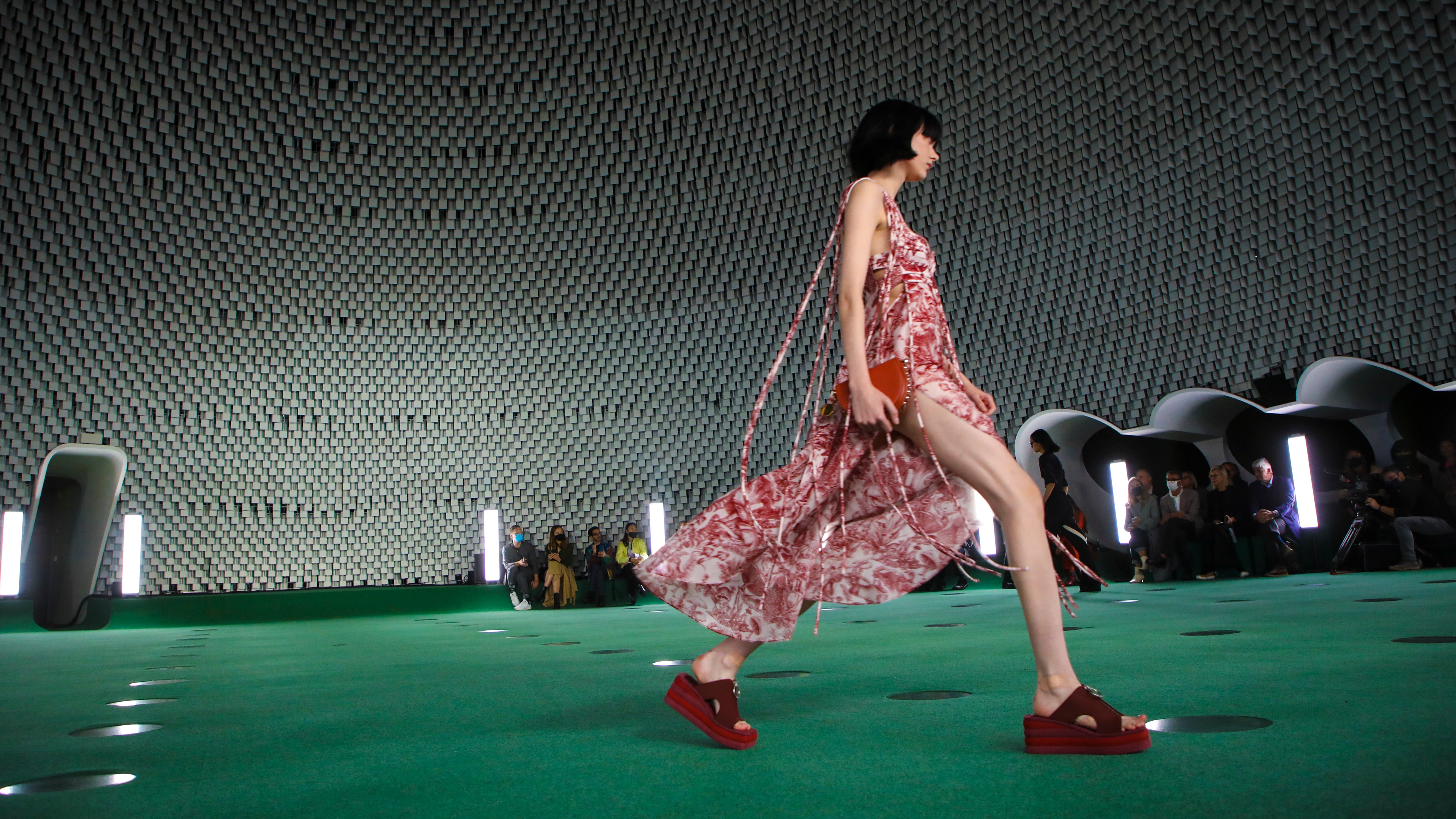 Stella McCartney channels mushrooms in trippy Paris show