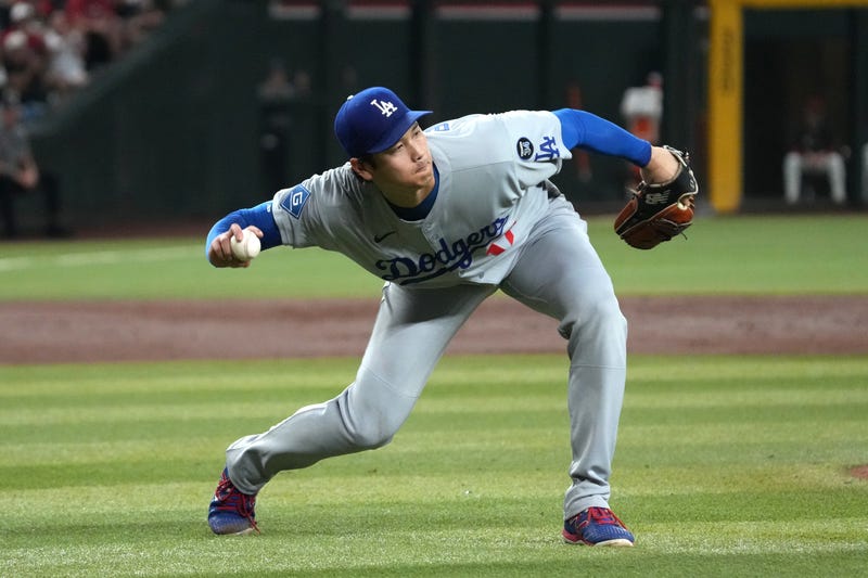 Dodgers Diamondbacks Baseball