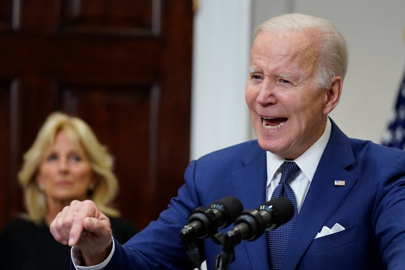 APTOPIX Biden Texas School Shooting