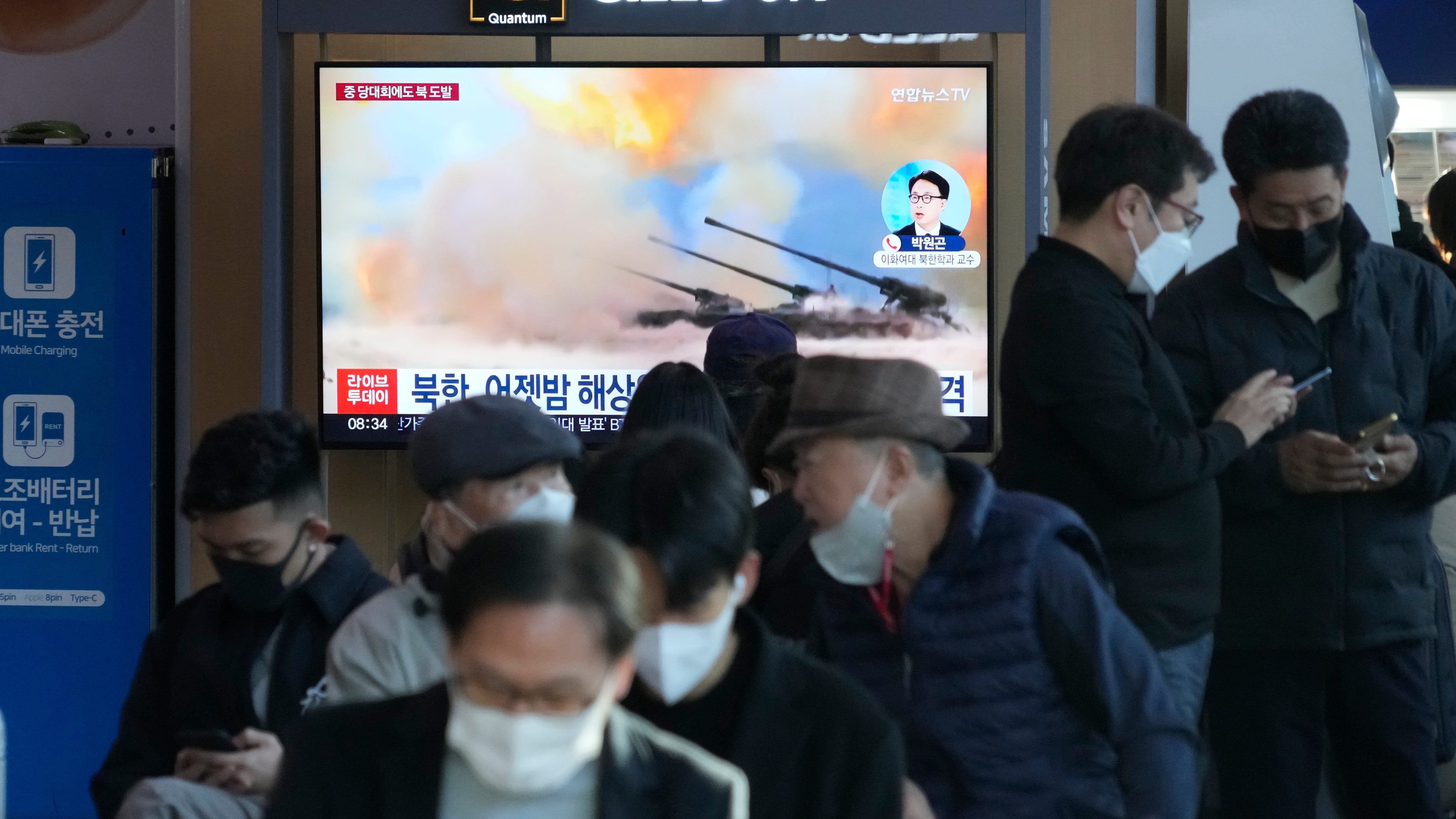 North fires more shells toward inter-Korean sea buffer zone