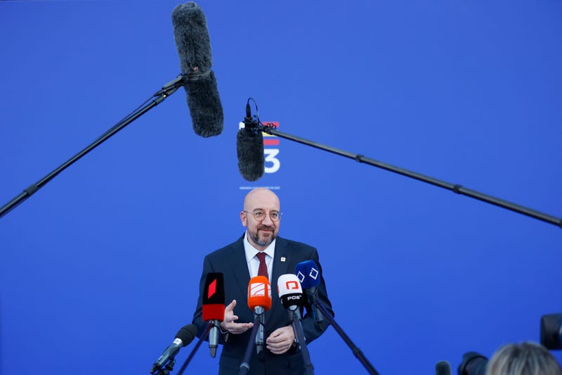 APTOPIX Spain Europe Summit