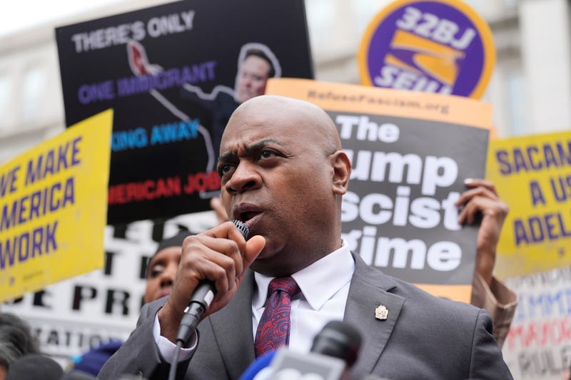 Immigration Protest Mayor Arrest