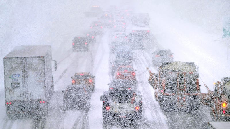 APTOPIX Winter Weather New Hampshire