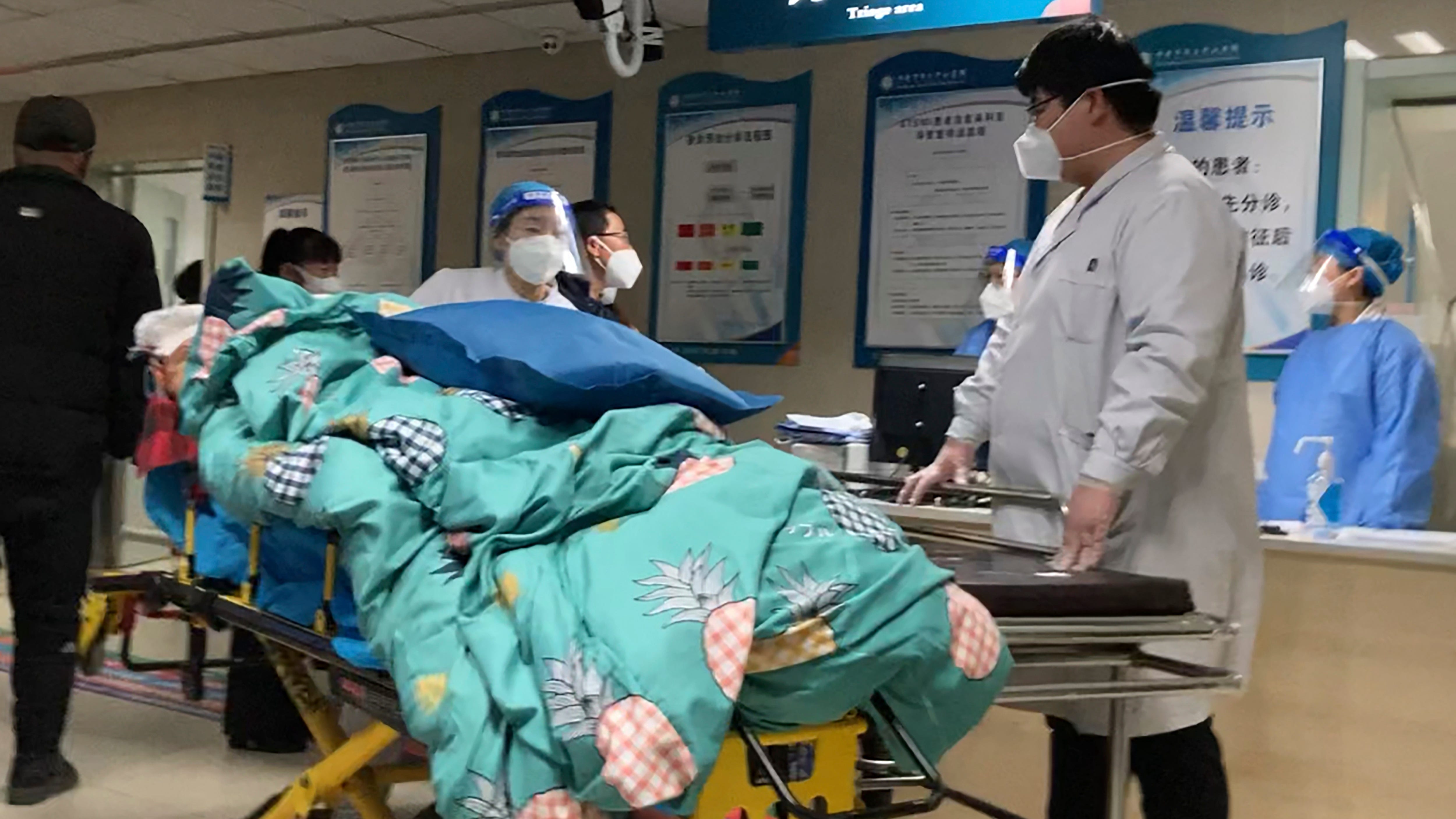 WHO "very concerned" about reports of severe COVID in China