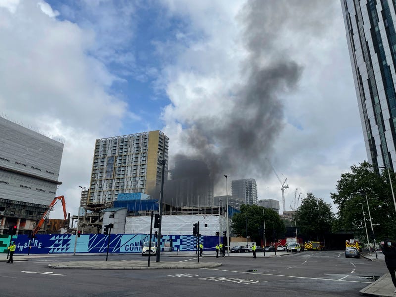Britain London Fire