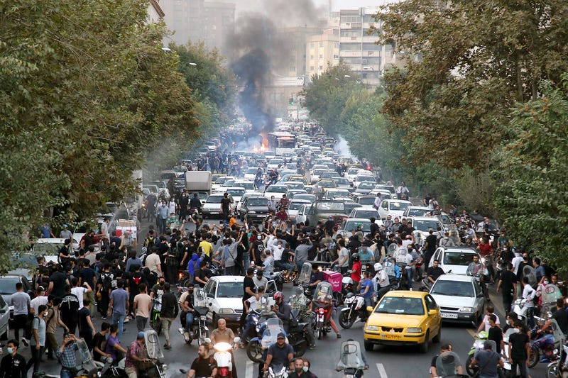Iran Protests US Sanctions