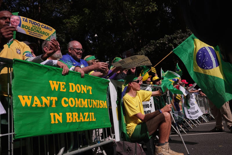 Brazil Bolsonaro Protest