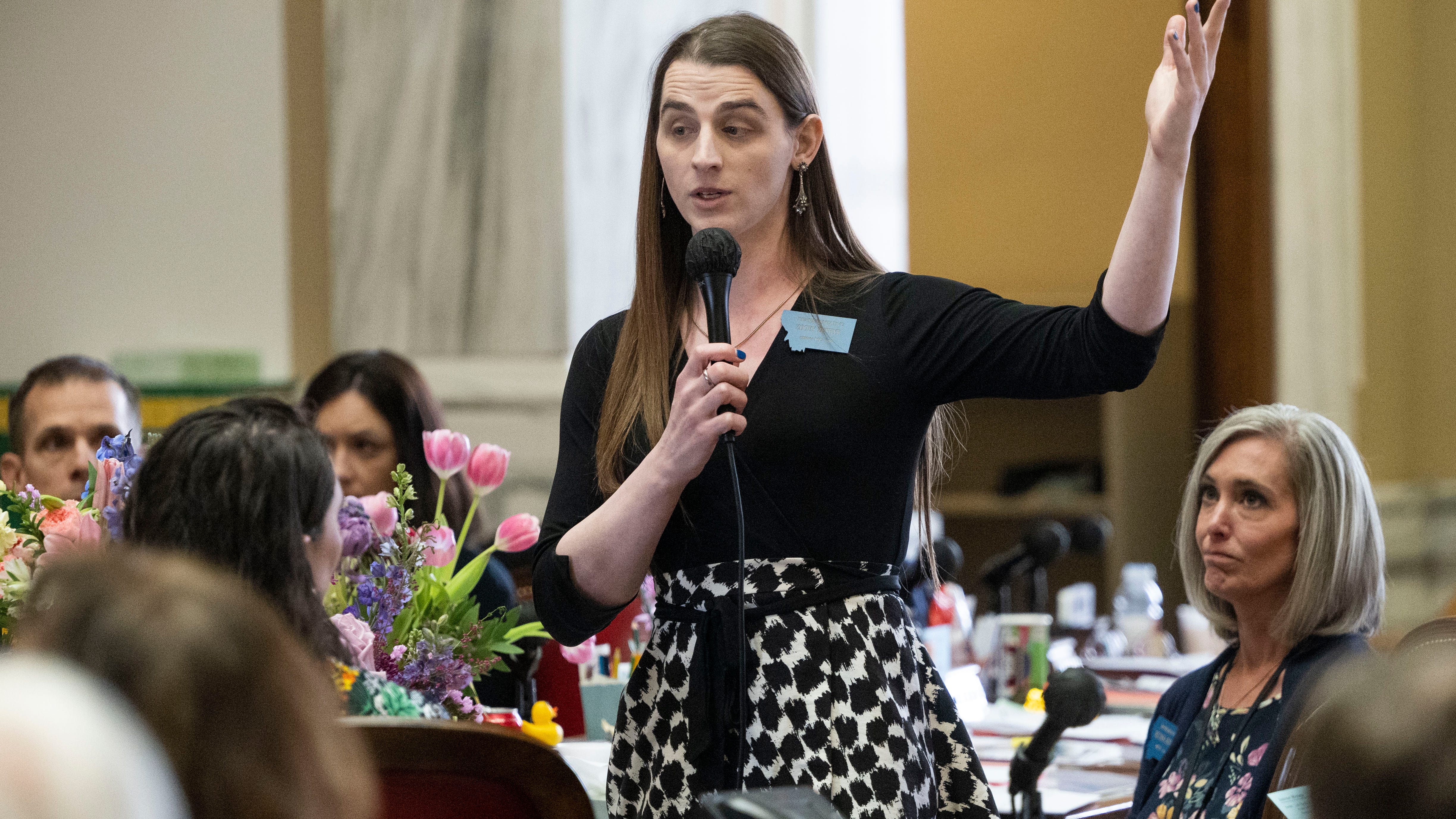 Montana transgender lawmaker barred by GOP from House floor