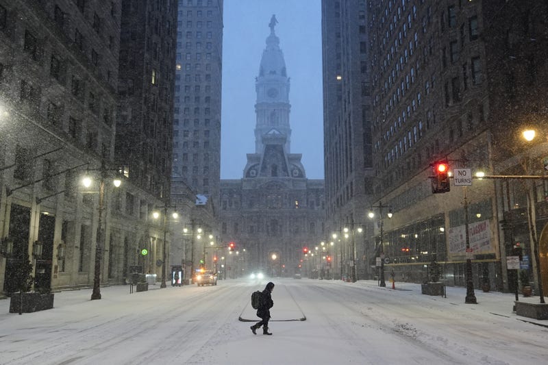 APTOPIX Winter Weather Philadelphia