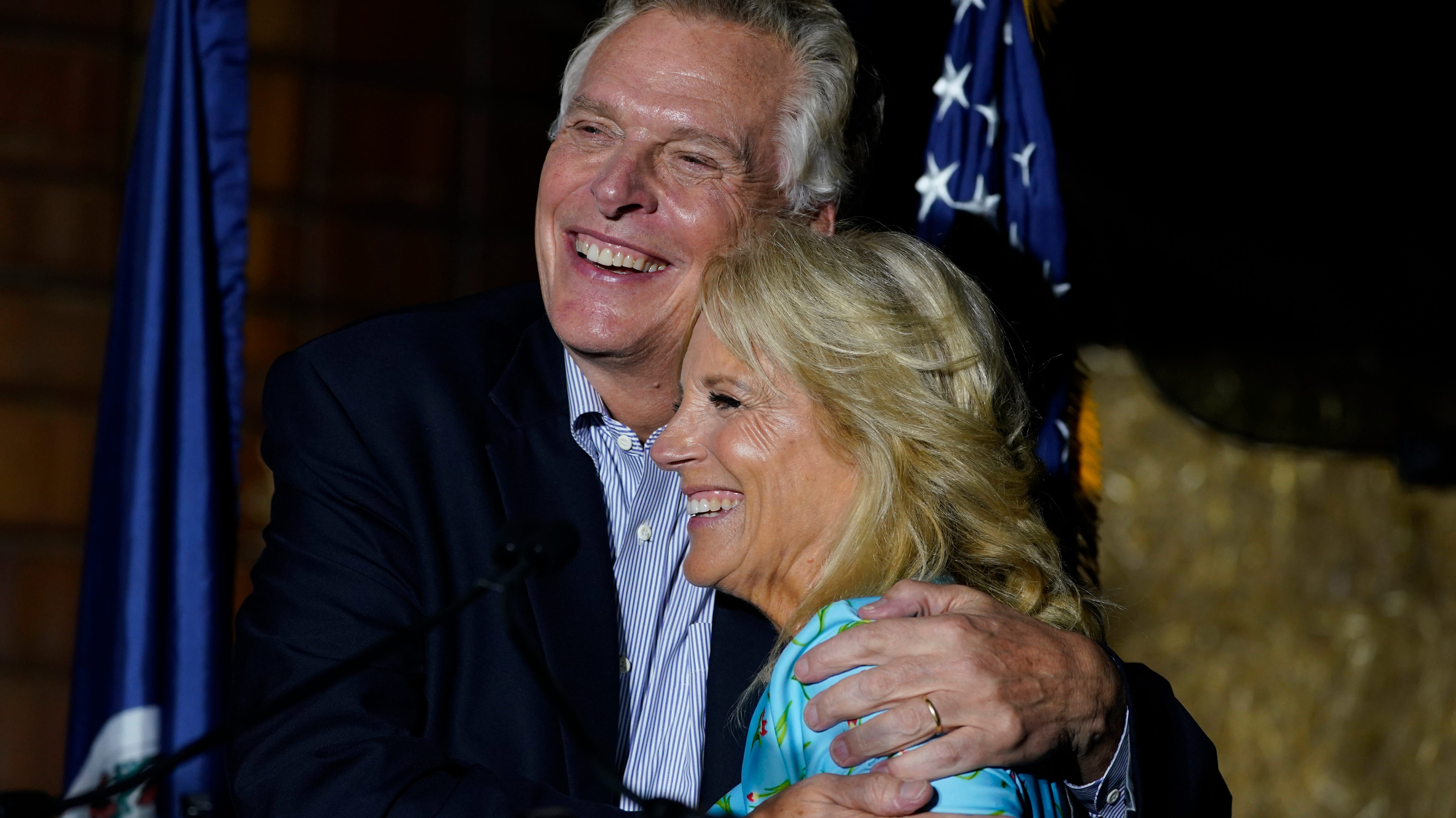Jill Biden travels to Virginia, New Jersey to help Democrats