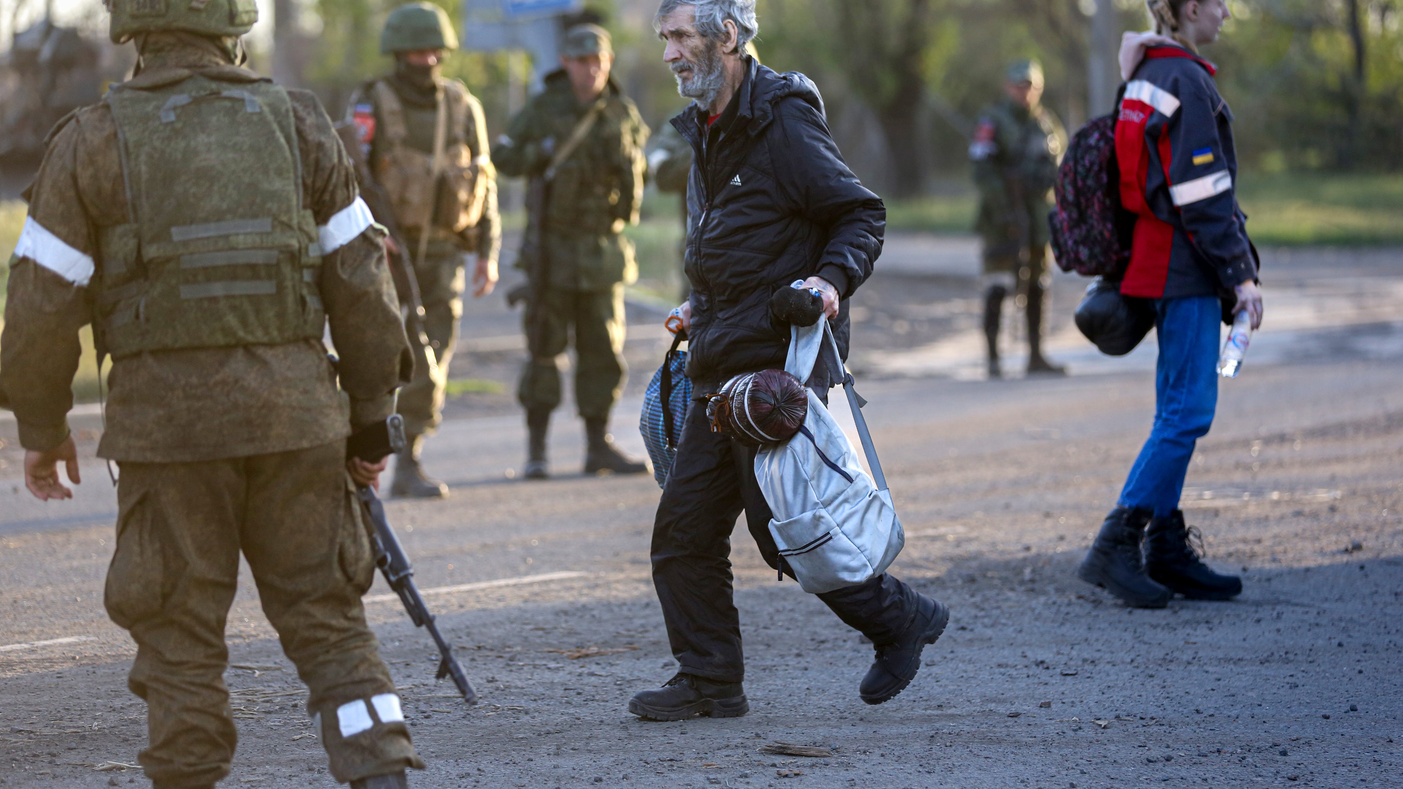 Dozens more civilians rescued from Ukrainian steel plant