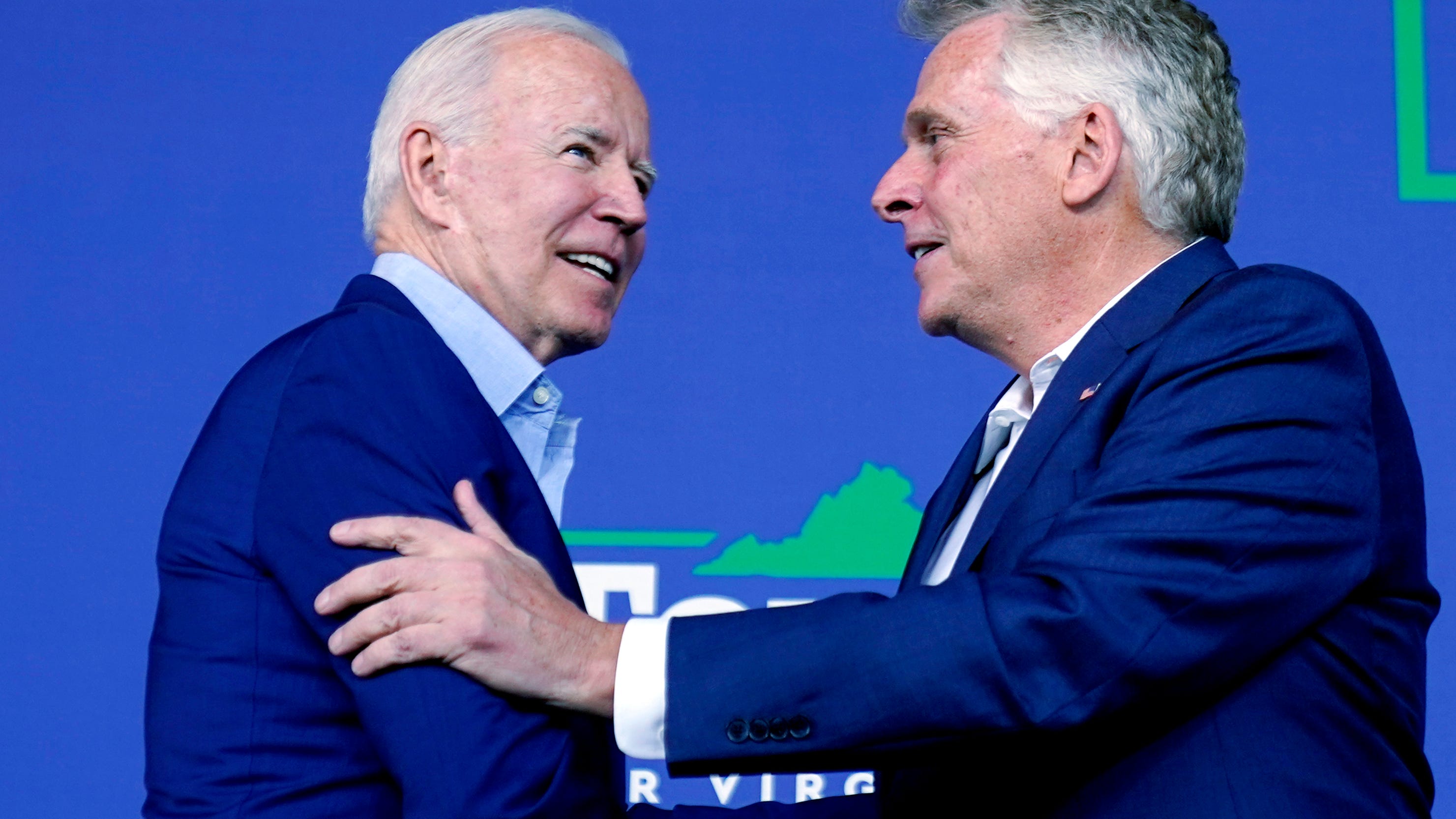 Biden heads to Virginia amid high-stakes governor's race