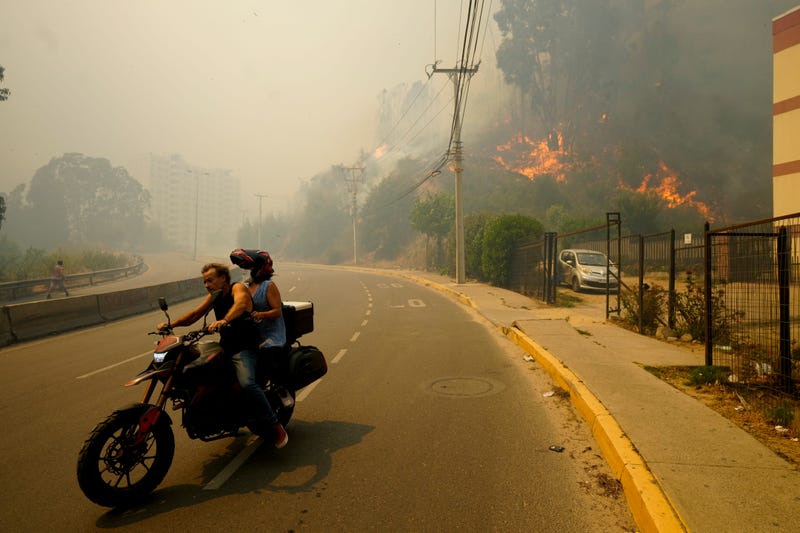 CHILE-INCENDIOS-CONDICIONES EXTREMAS