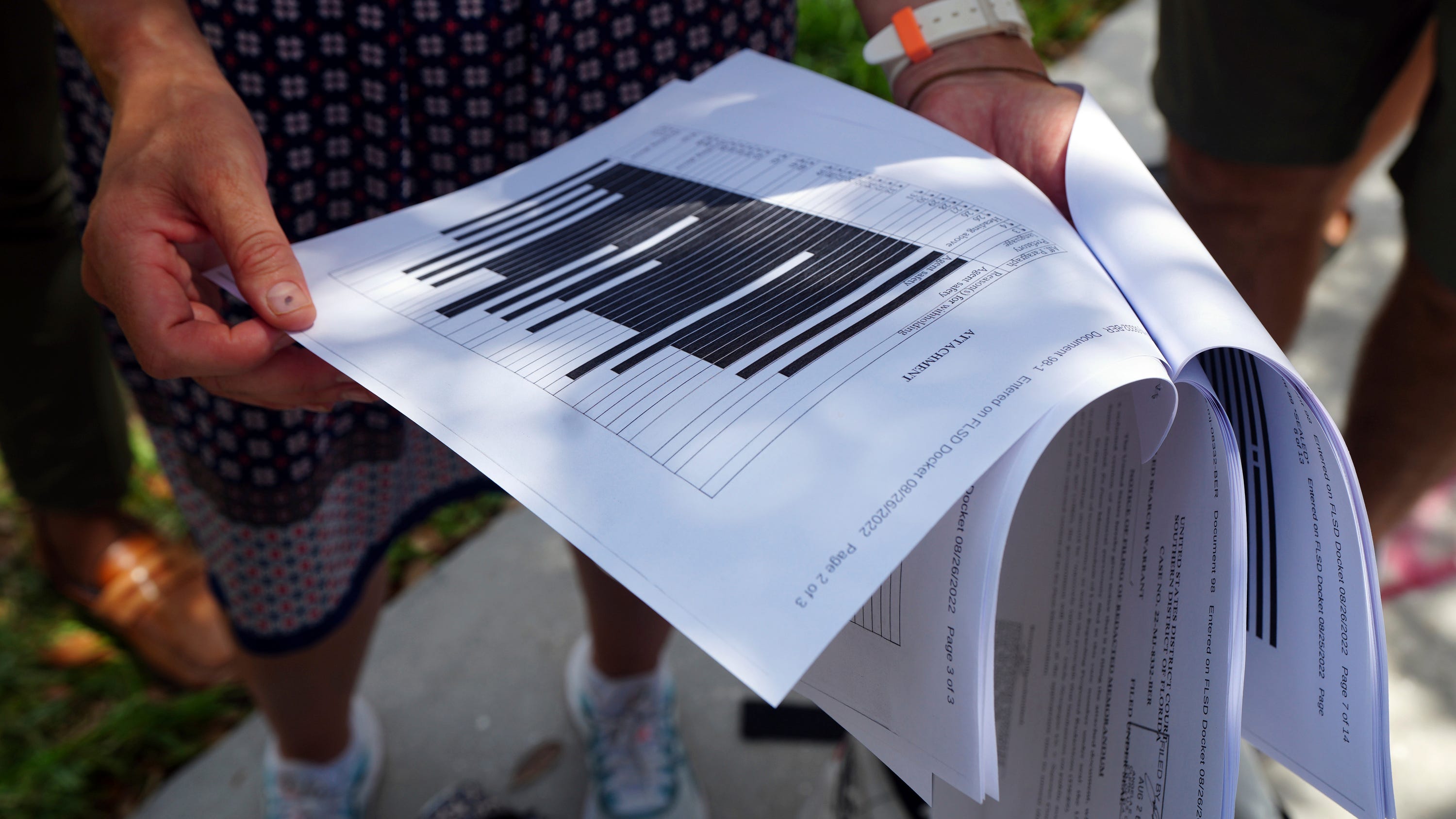 Takeaways from the unsealed Mar-a-Lago search affidavit