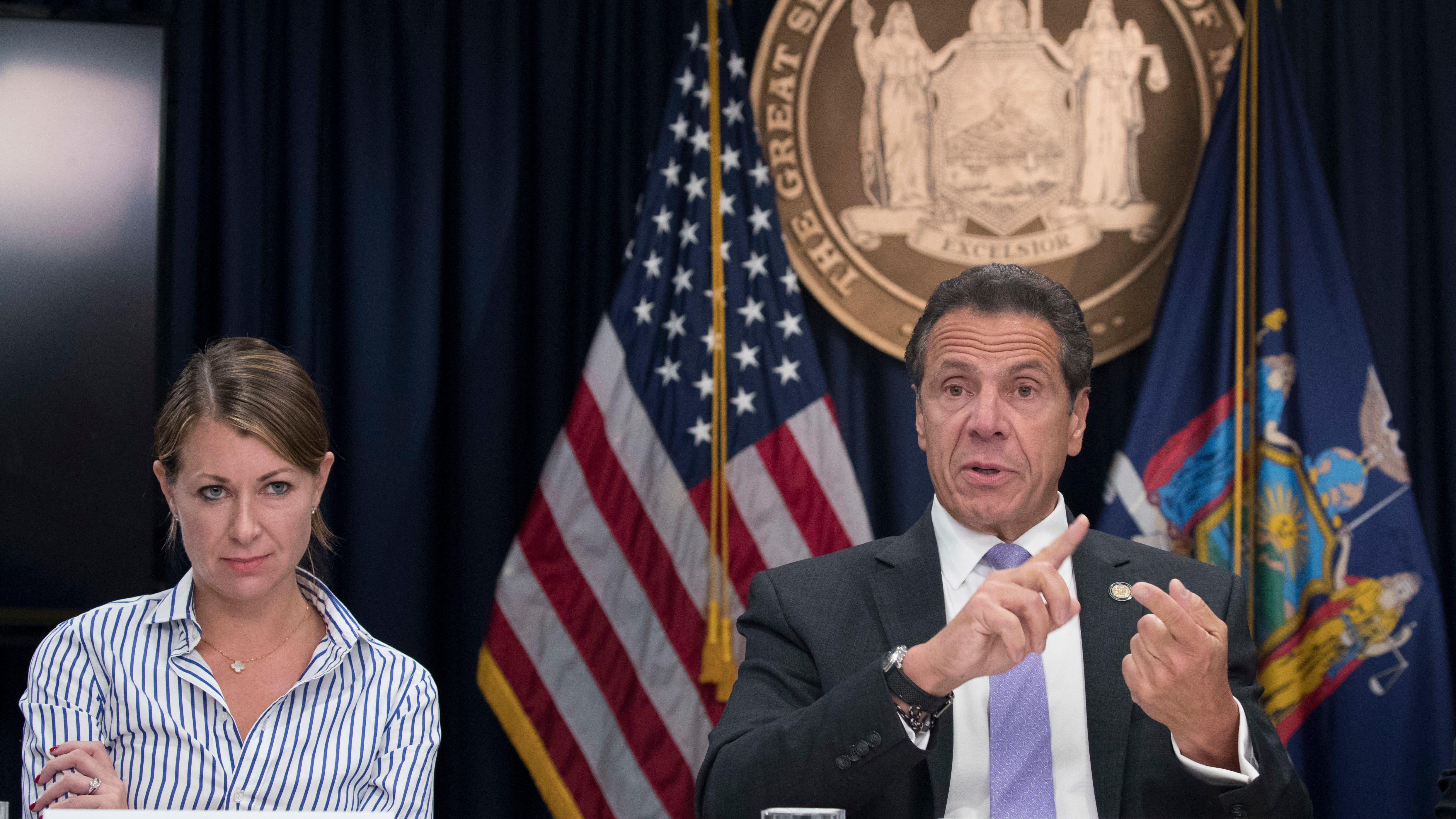 Cuomo sued by NY trooper who said he sexually harassed her