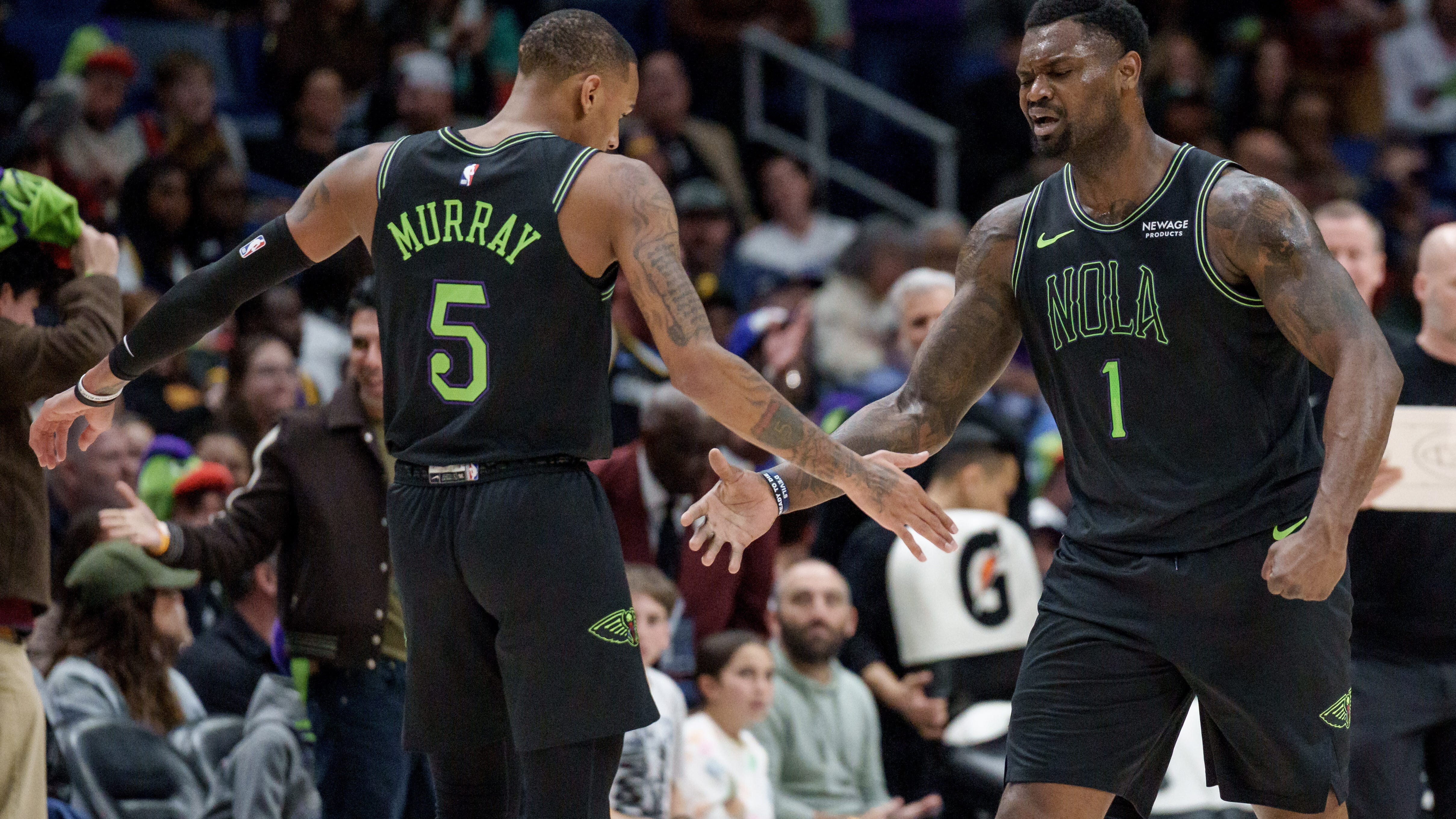 Williamson has 26 points in Murray's return to help the Pelicans top the Warriors 113-109