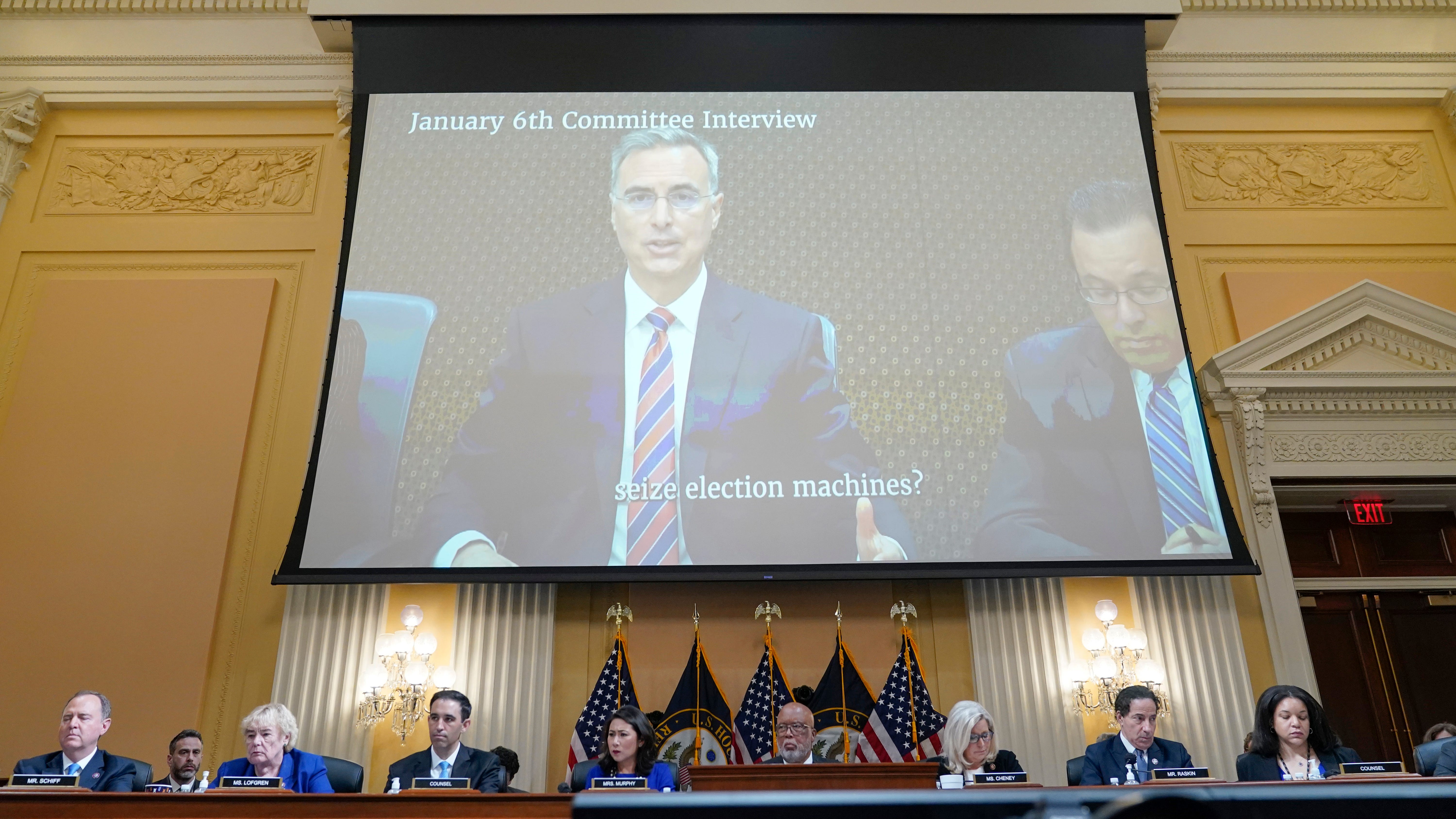 Jan. 6 panel probes 'unhinged' meeting, Trump rally call