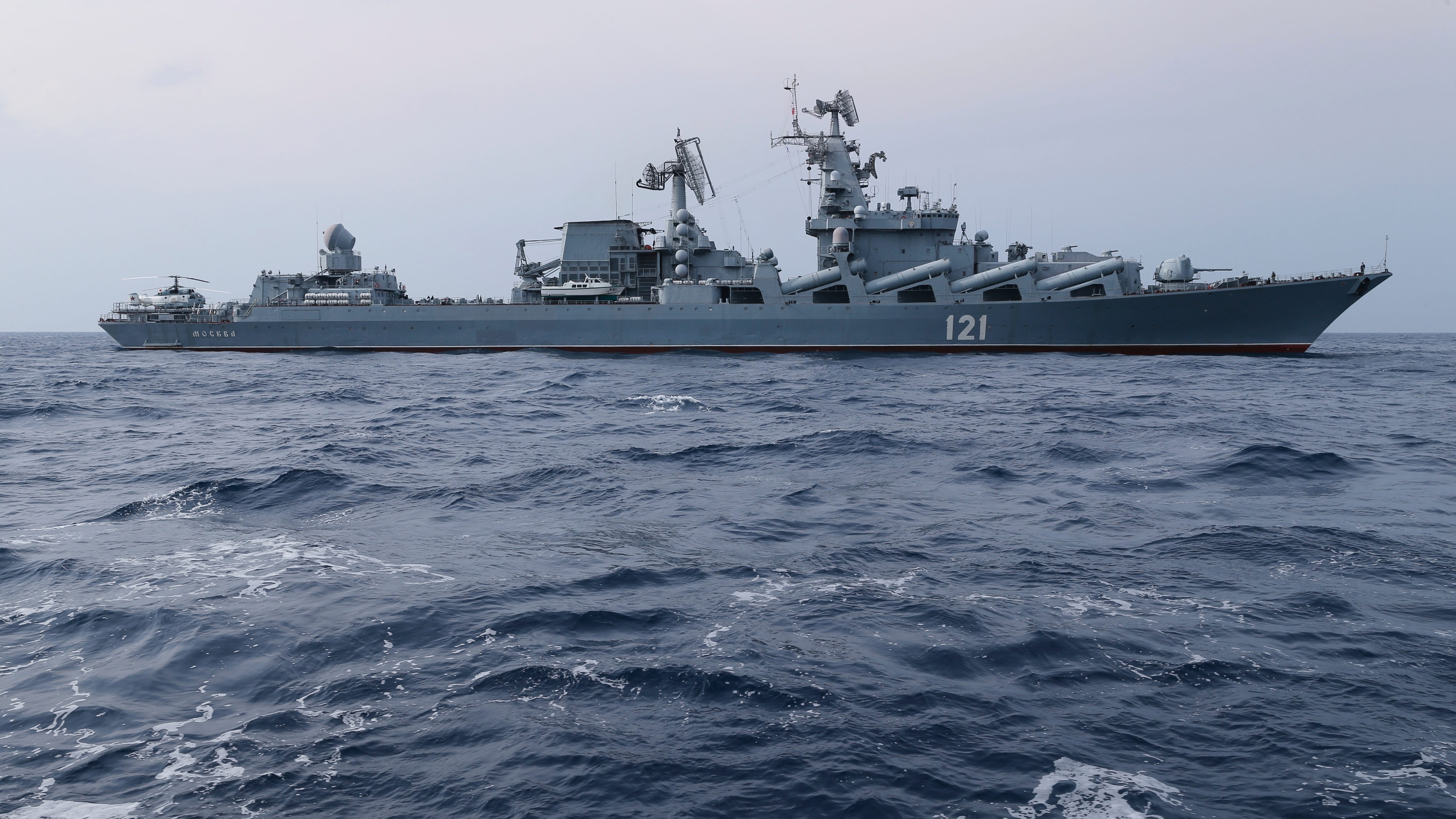 Official: US gave intel before Ukraine sank Russian warship