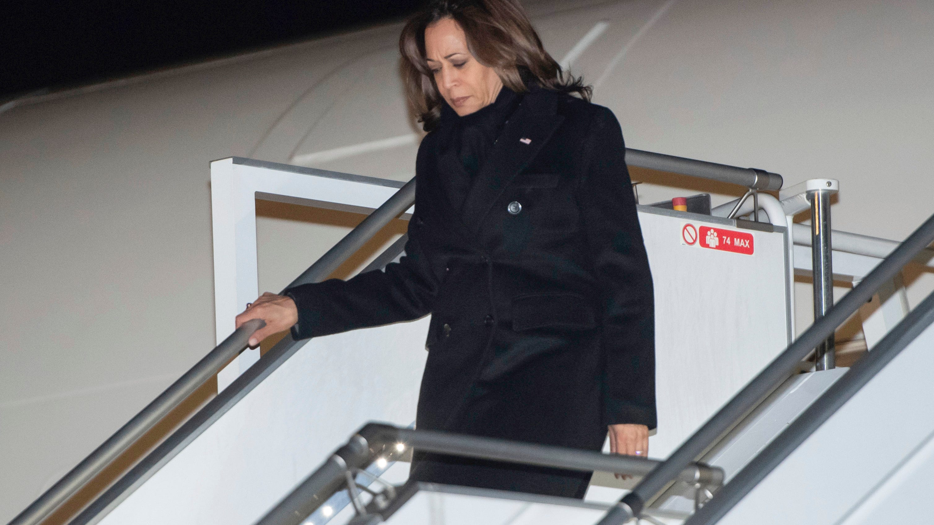 Harris lands in Poland amid turbulence over jets for Ukraine