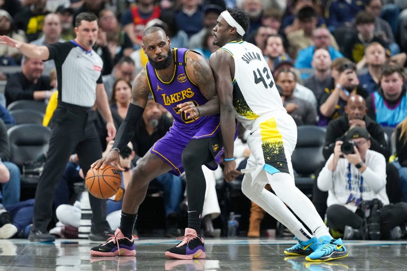 Lakers Pacers Basketball