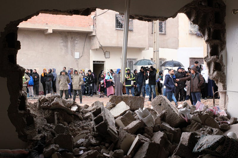 Morocco Fez Building Collapse