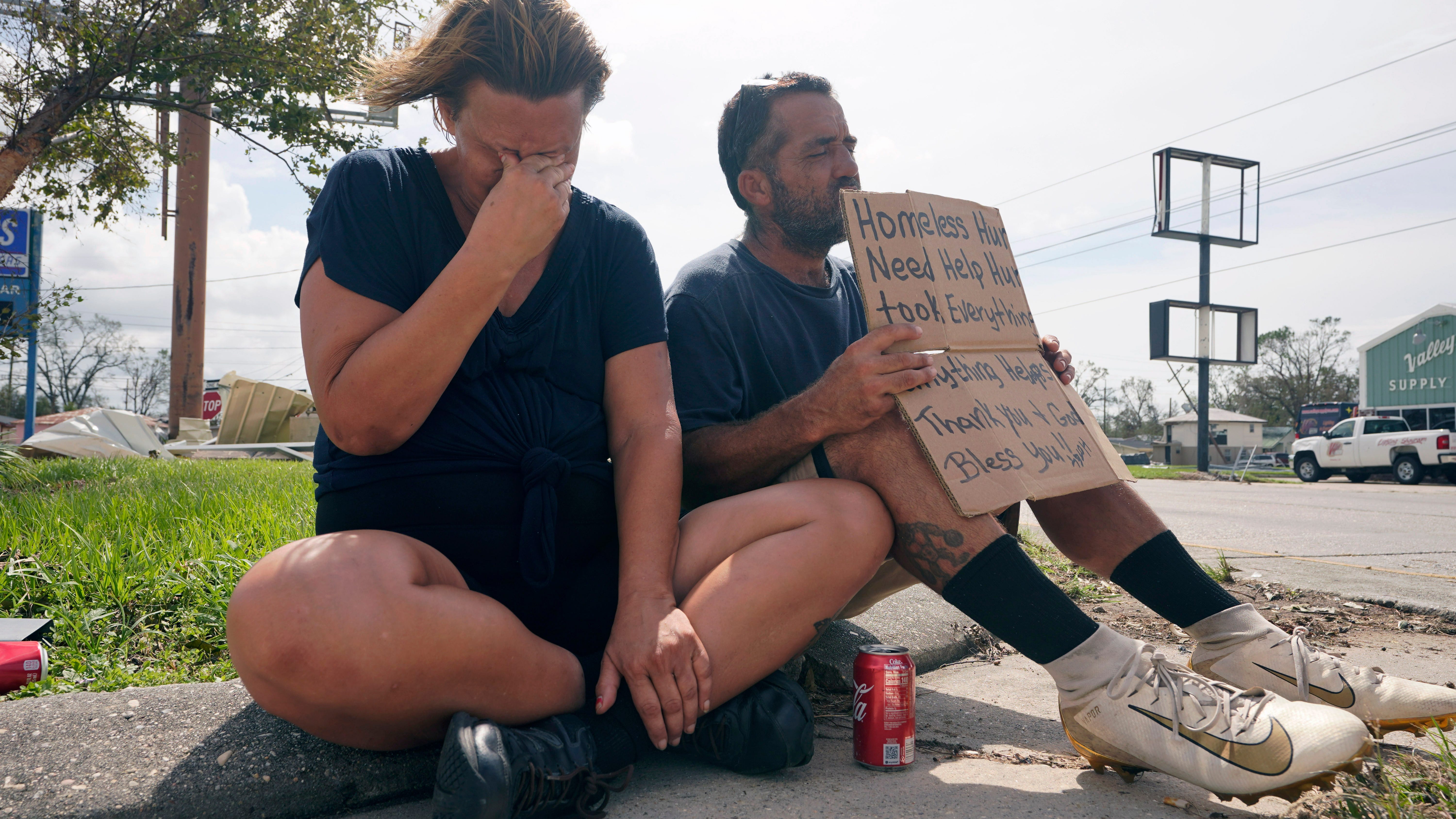 As Ida hit, homeless, other vulnerable people left behind