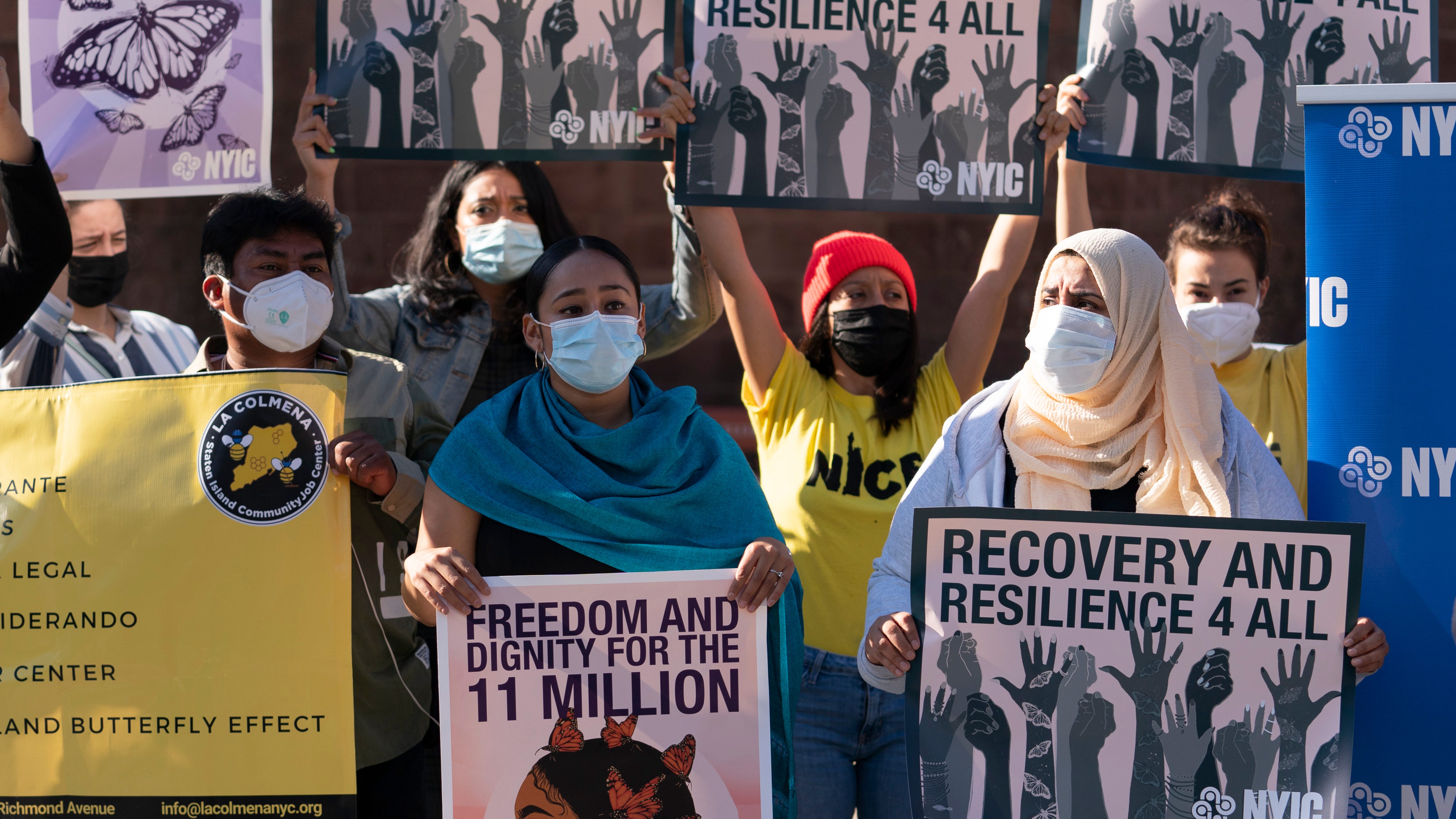 Veteran activists campaign for Biden's immigration reform