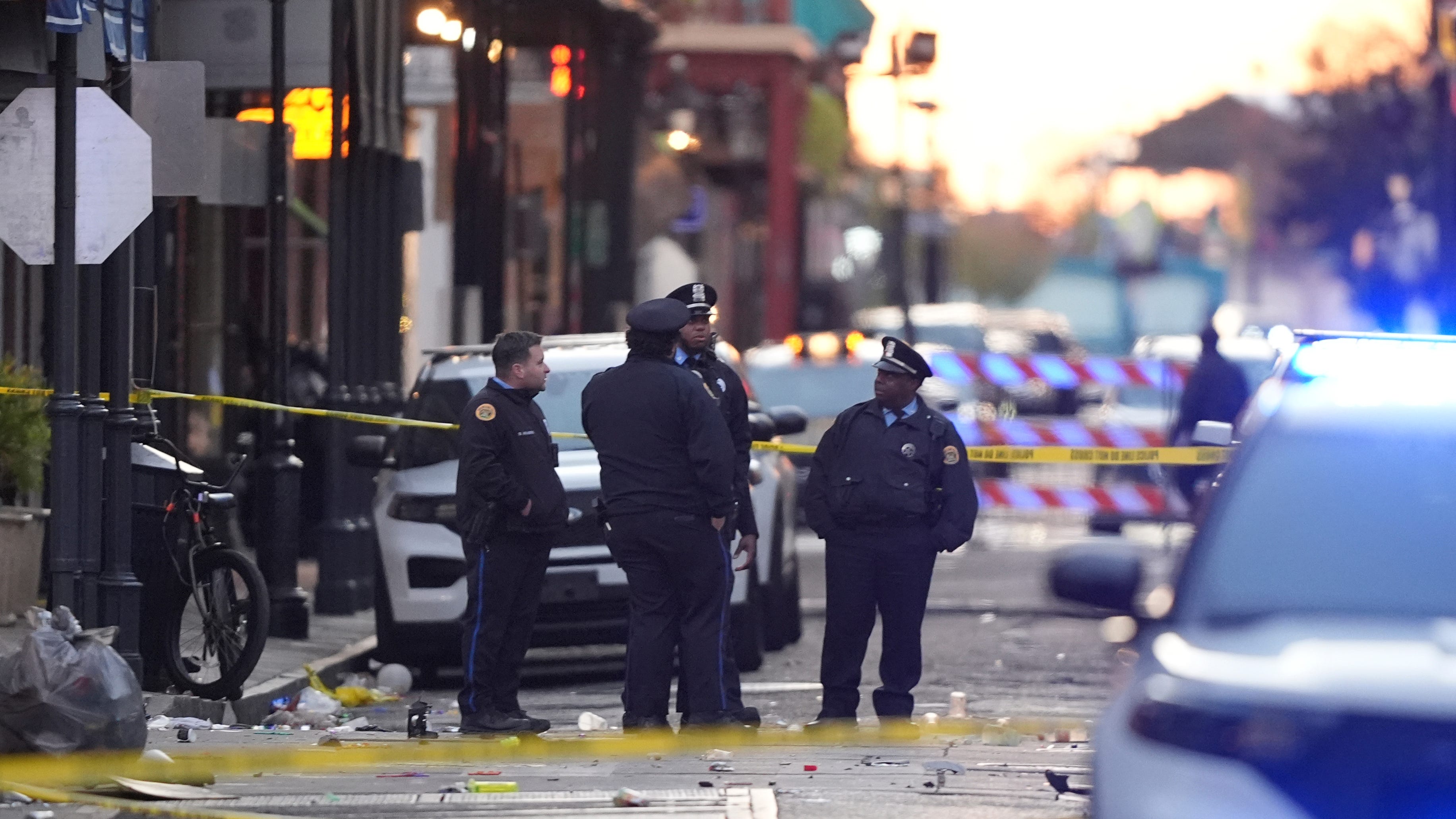 Driver rams New Year's revelers in New Orleans, killing 10. FBI investigating as 'act of terrorism'
