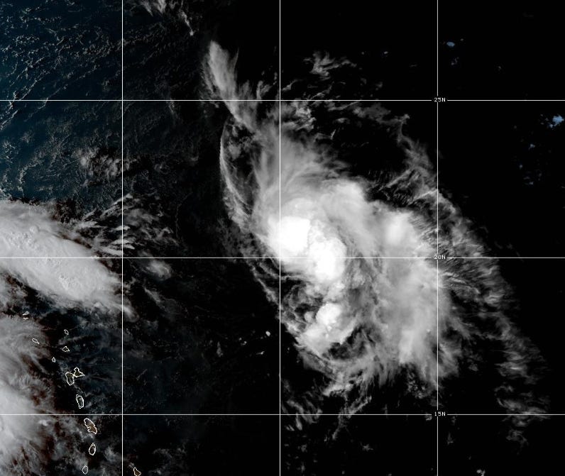 Extreme Weather Tropical Storm Humberto