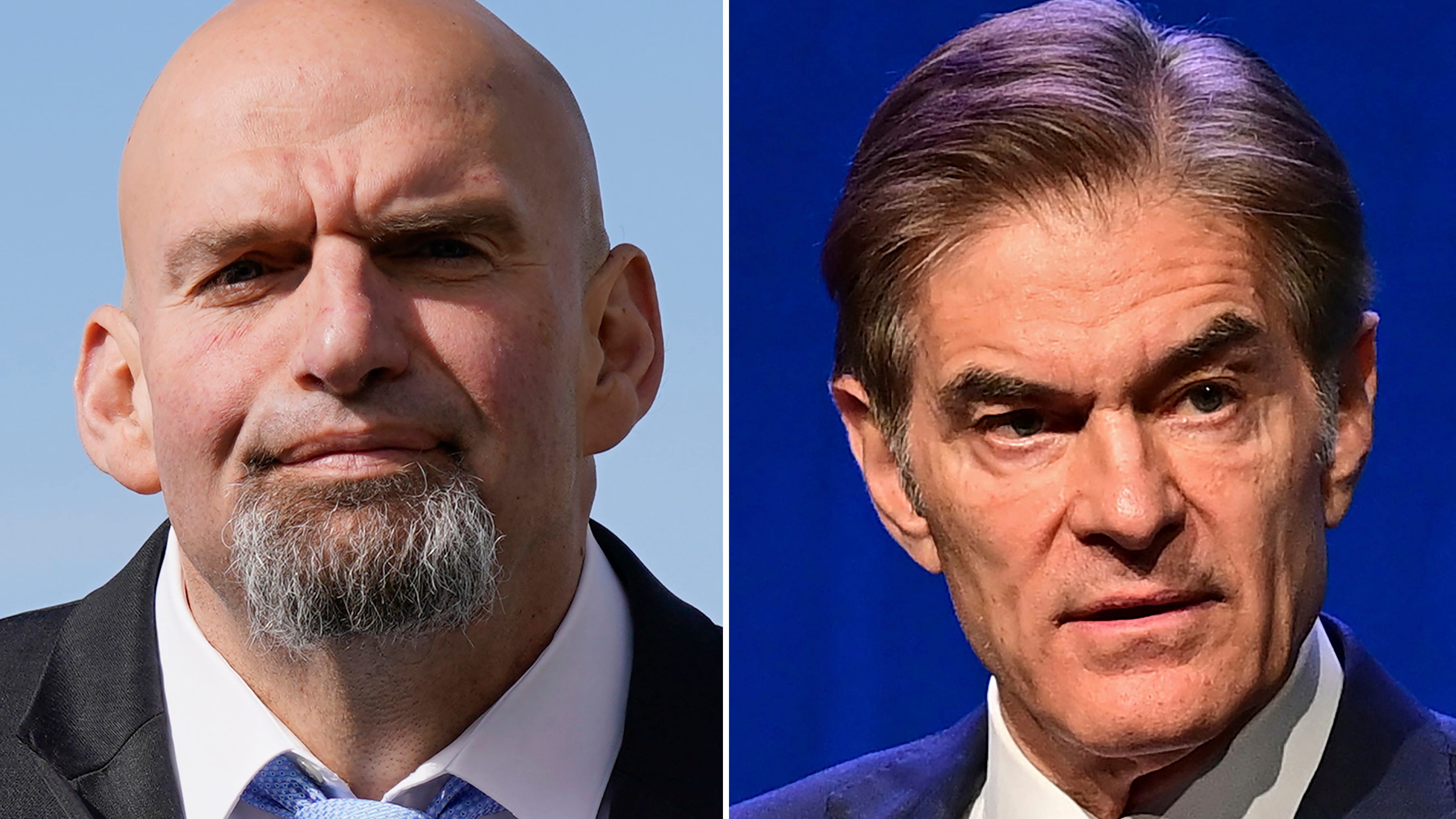 Fetterman struggles in Senate debate against Oz after stroke